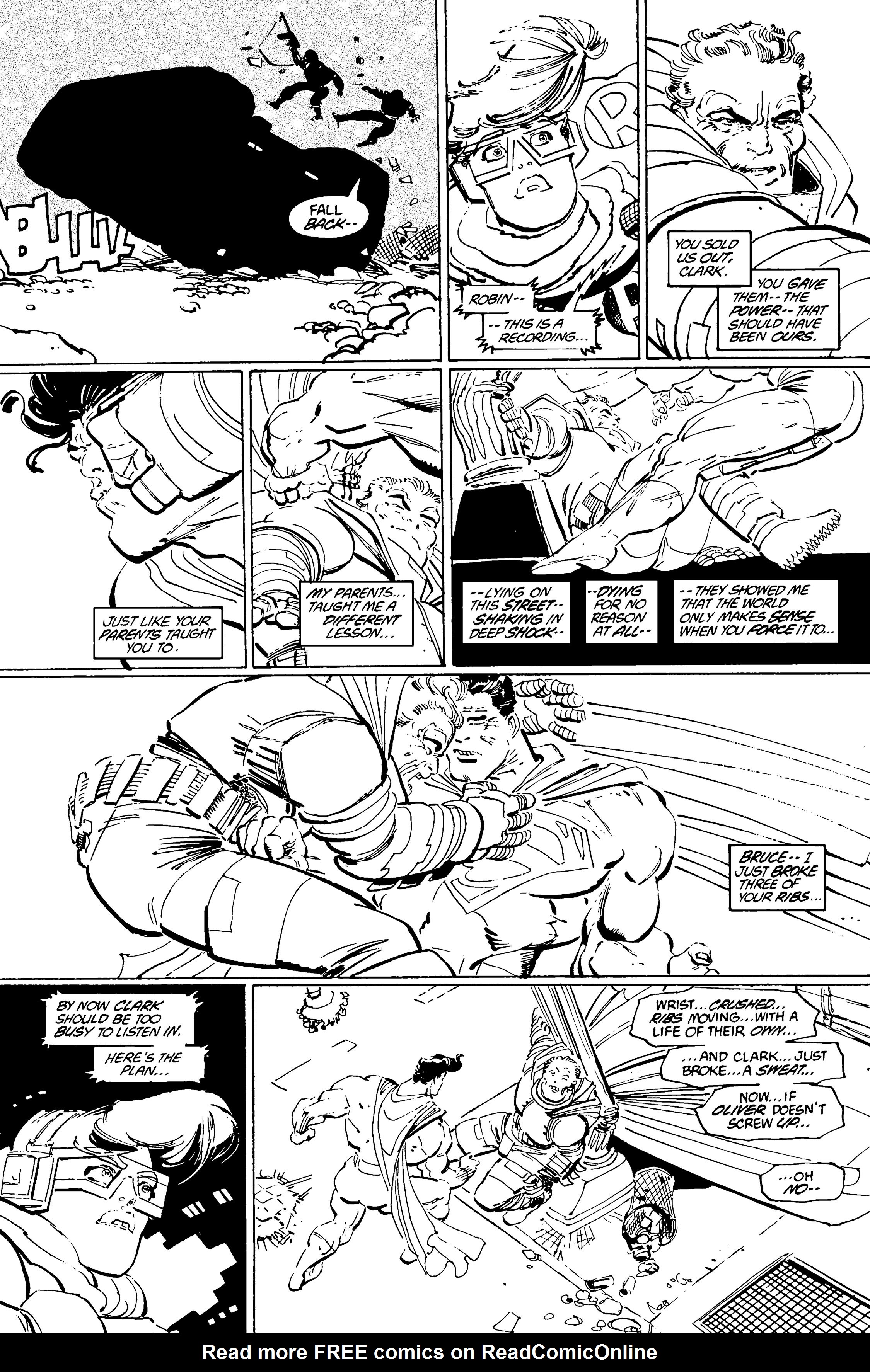 Read online Batman Noir: The Dark Knight Returns comic -  Issue # TPB (Part 2) - 91