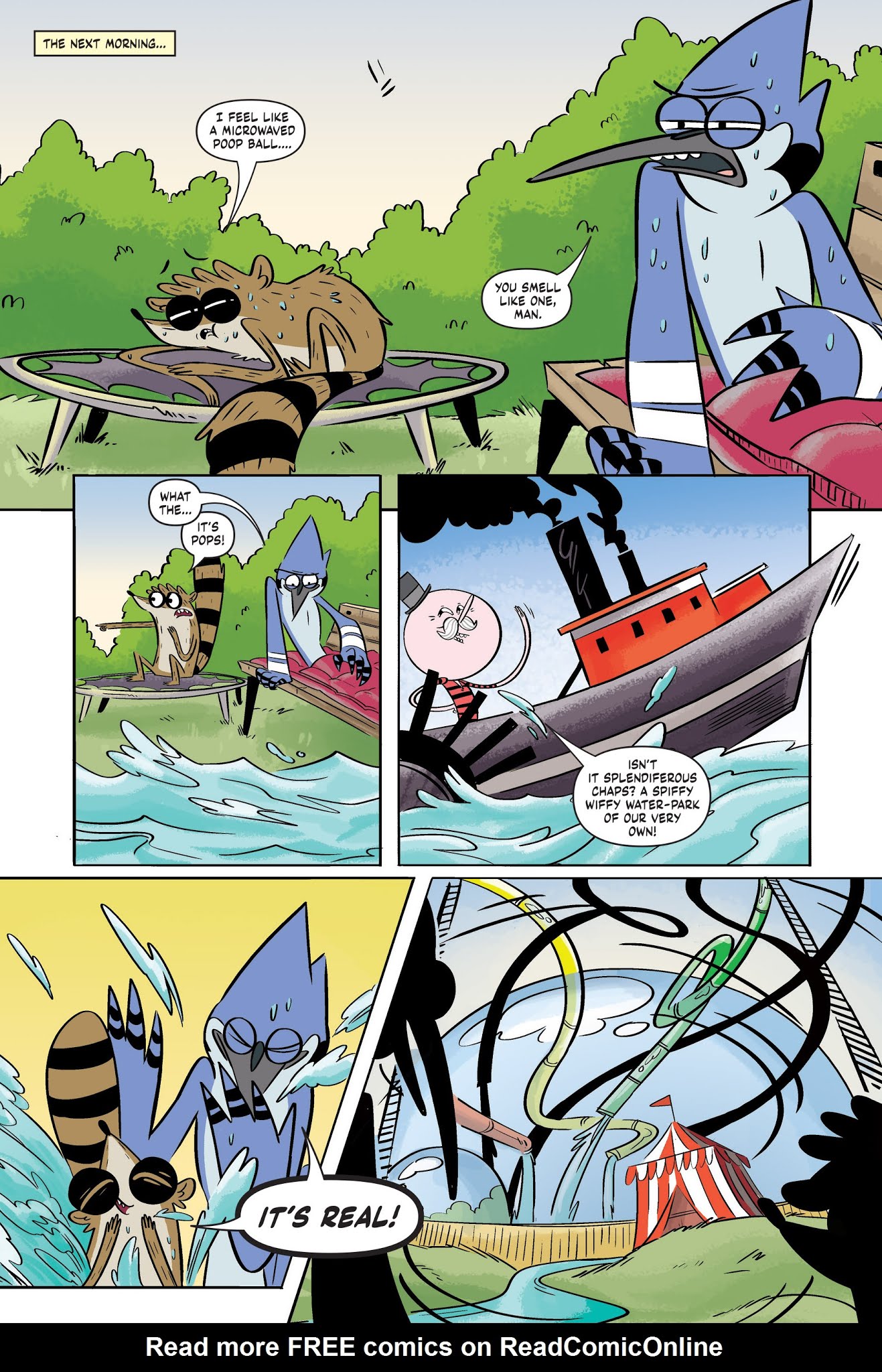 Read online Regular Show: Hydration comic -  Issue # TPB (Part 1) - 38