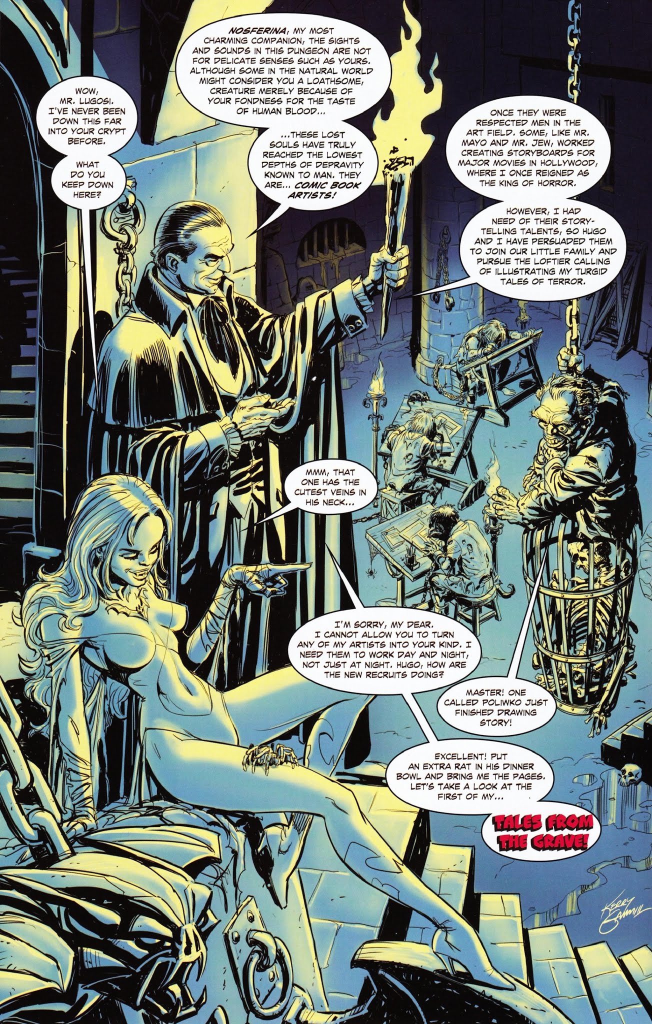 Read online Bela Lugosi's Tales from the Grave comic -  Issue #3 - 4