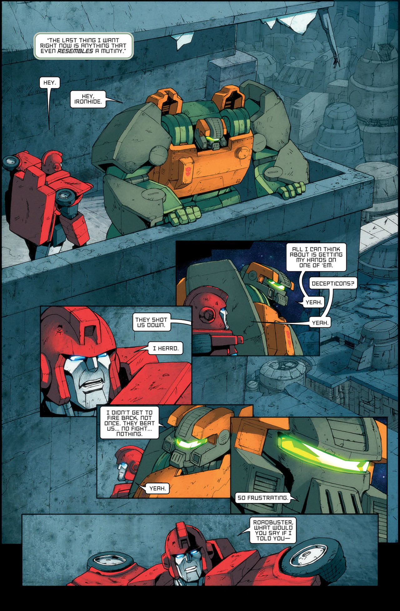 Read online The Transformers: All Hail Megatron comic -  Issue #6 - 17
