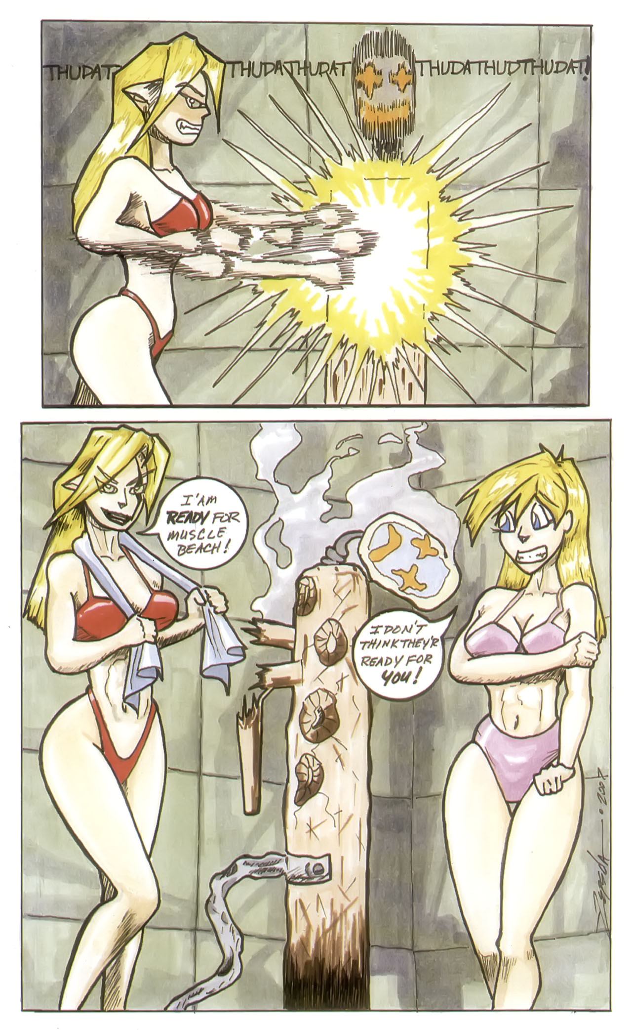 Read online Gold Digger Swimsuit Special comic -  Issue #14 - 48