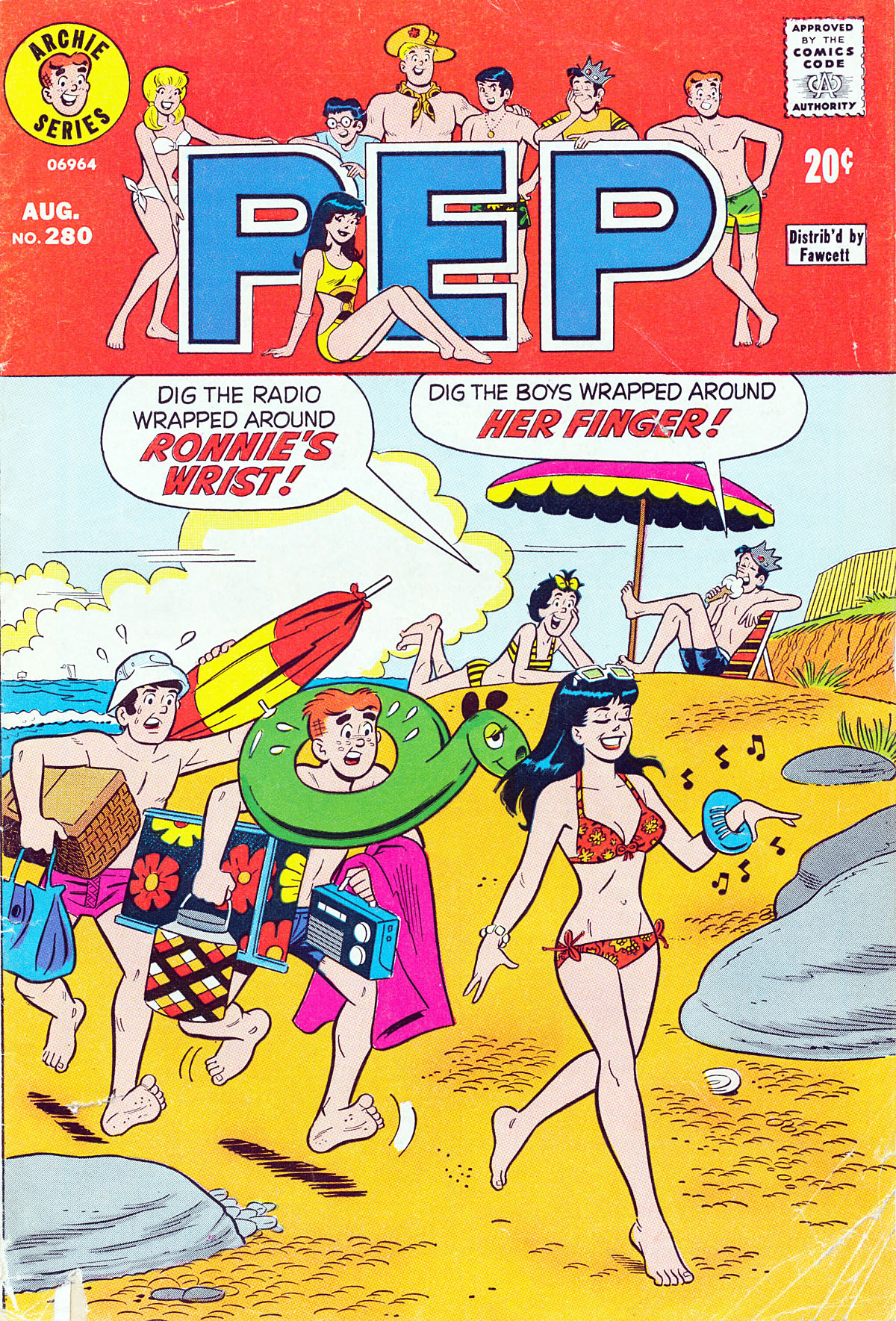 Read online Pep Comics comic -  Issue #280 - 1