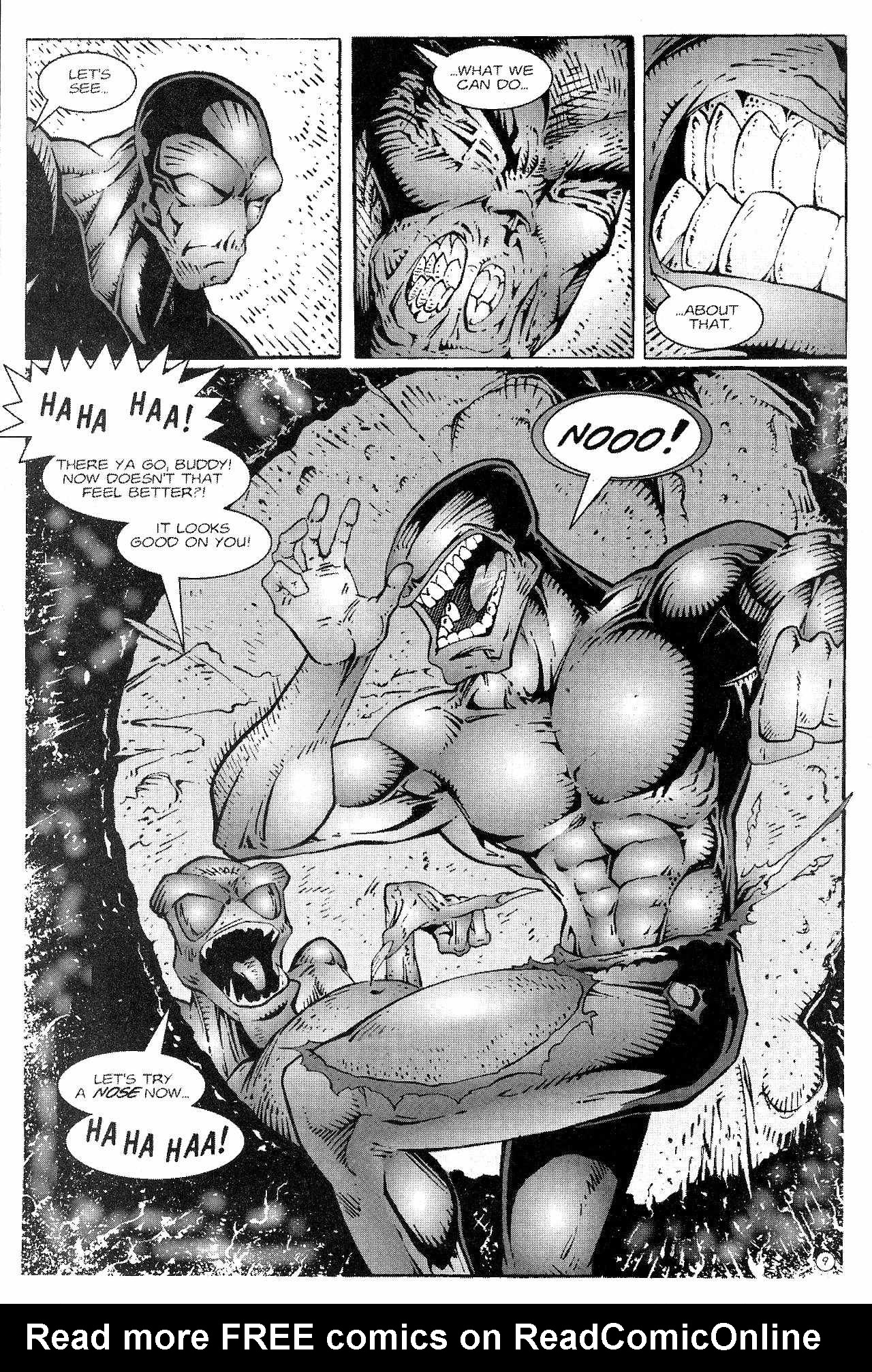 Read online Zen Intergalactic Ninja : The Hunted comic -  Issue #3 - 11