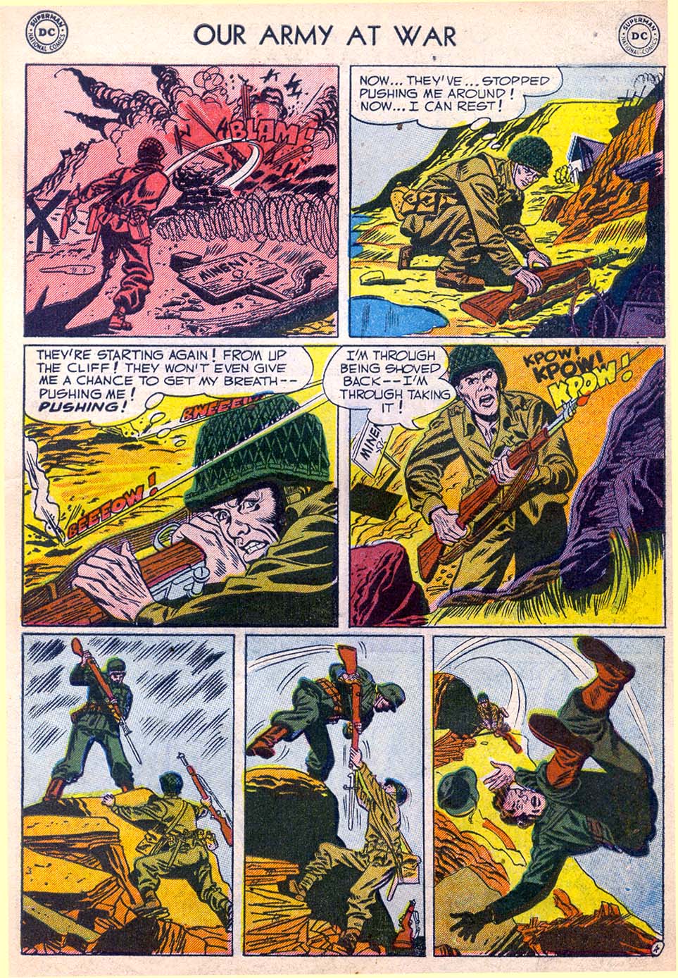 Read online Our Army at War (1952) comic -  Issue #3 - 32