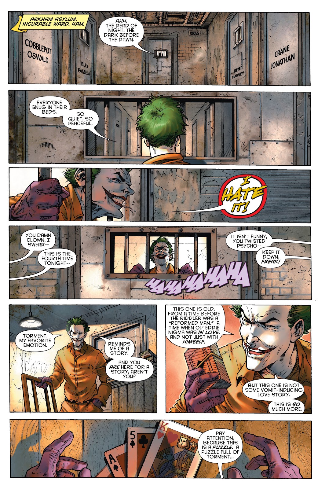 Joker's Asylum II: The Riddler issue Full - Page 2