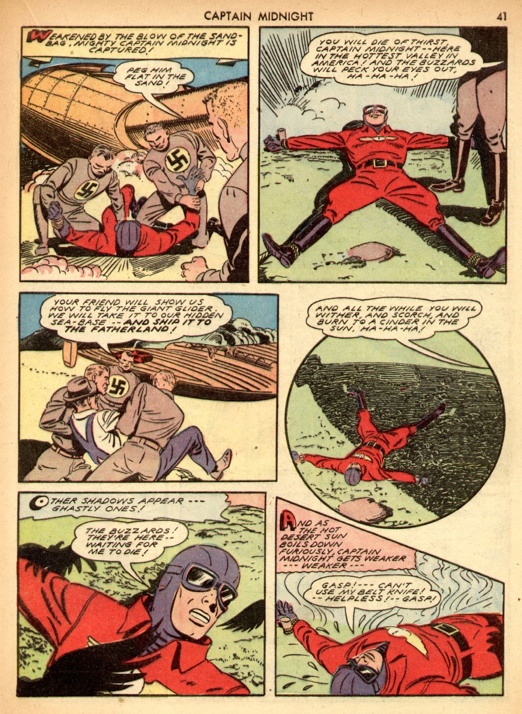 Read online Captain Midnight (1942) comic -  Issue #3 - 41