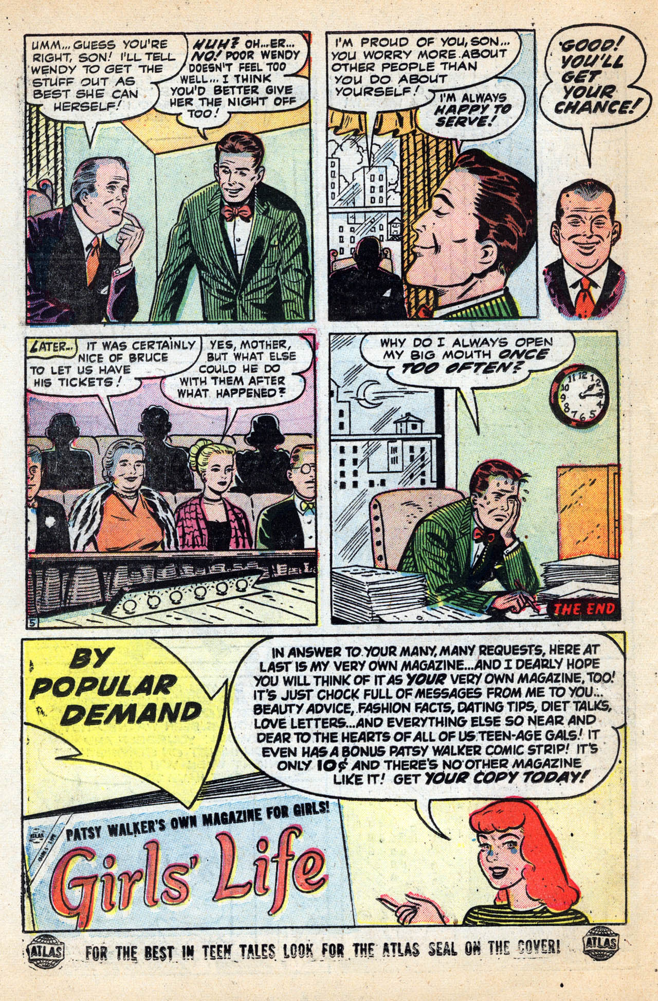 Read online Patsy and Hedy comic -  Issue #23 - 24