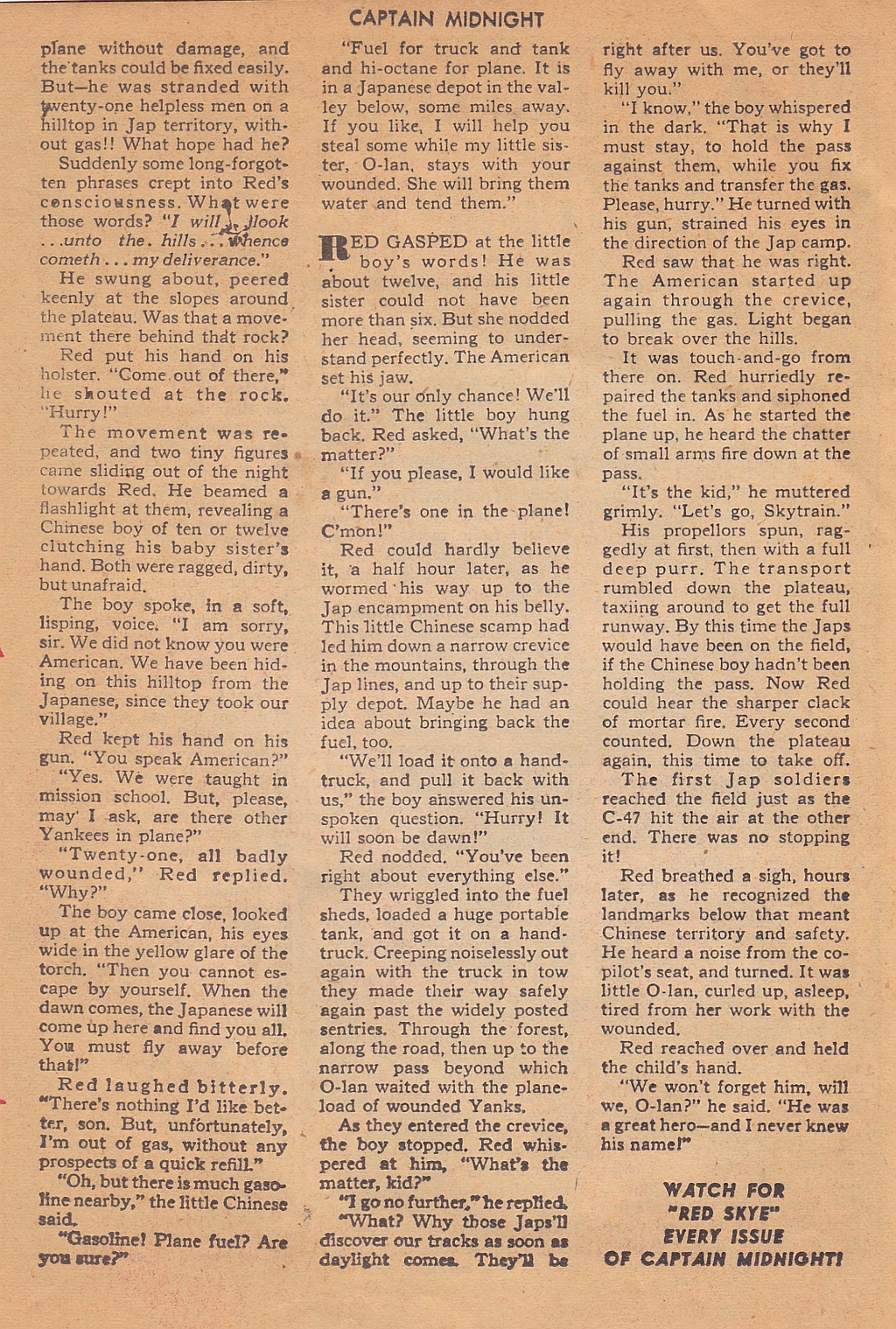 Read online Captain Midnight (1942) comic -  Issue #37 - 24
