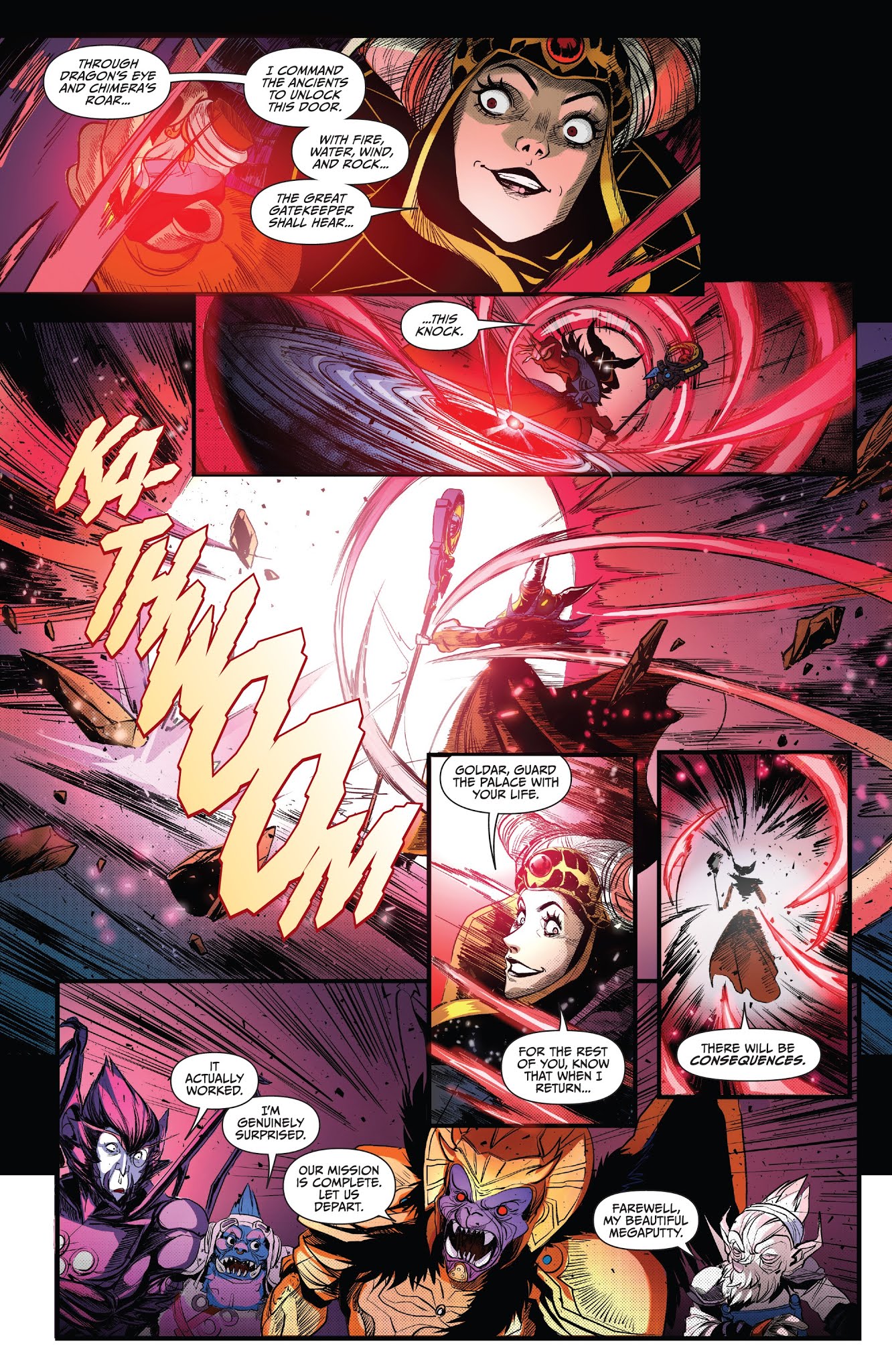 Read online Saban's Go Go Power Rangers comic -  Issue #13 - 19