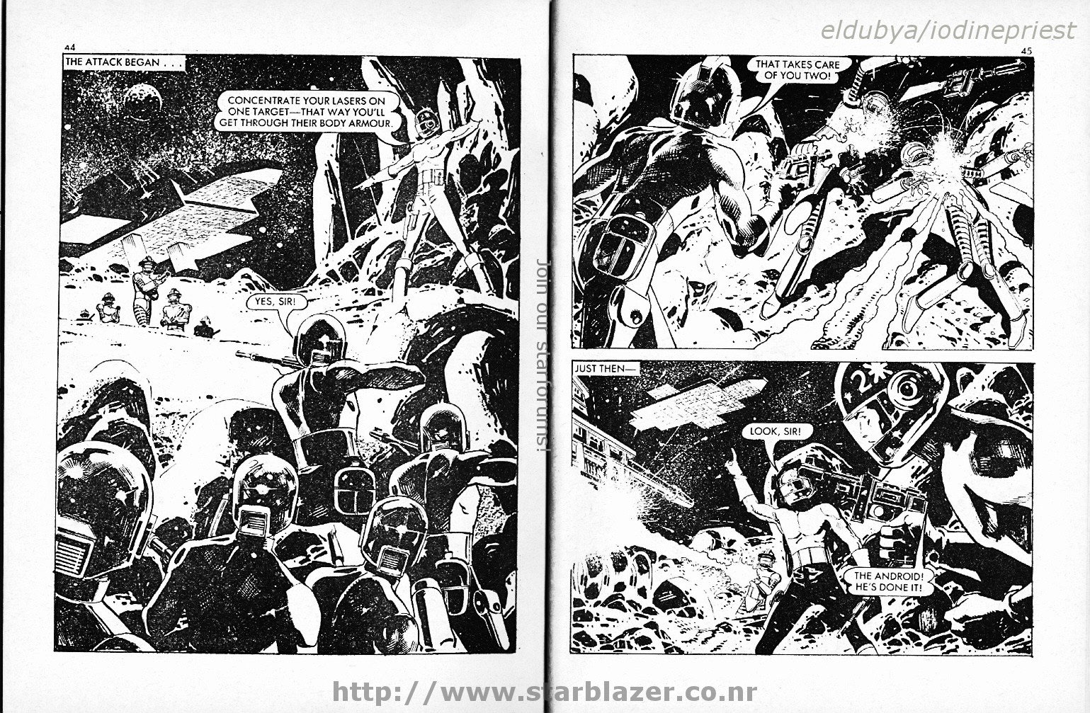 Read online Starblazer comic -  Issue #156 - 24