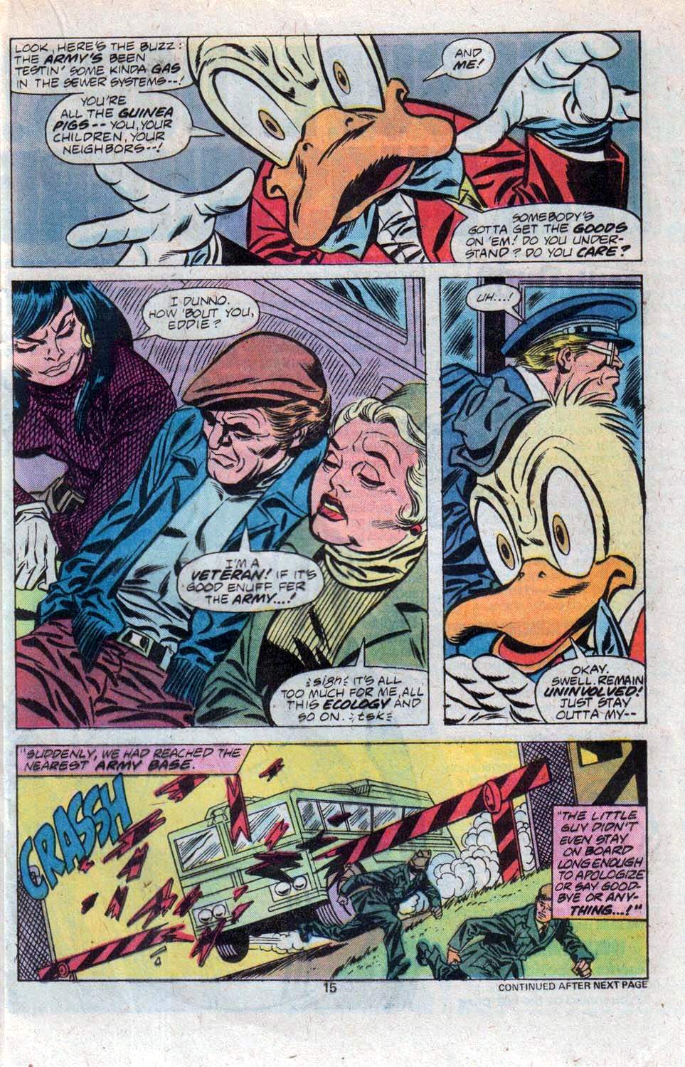 Read online Howard the Duck (1976) comic -  Issue #28 - 11