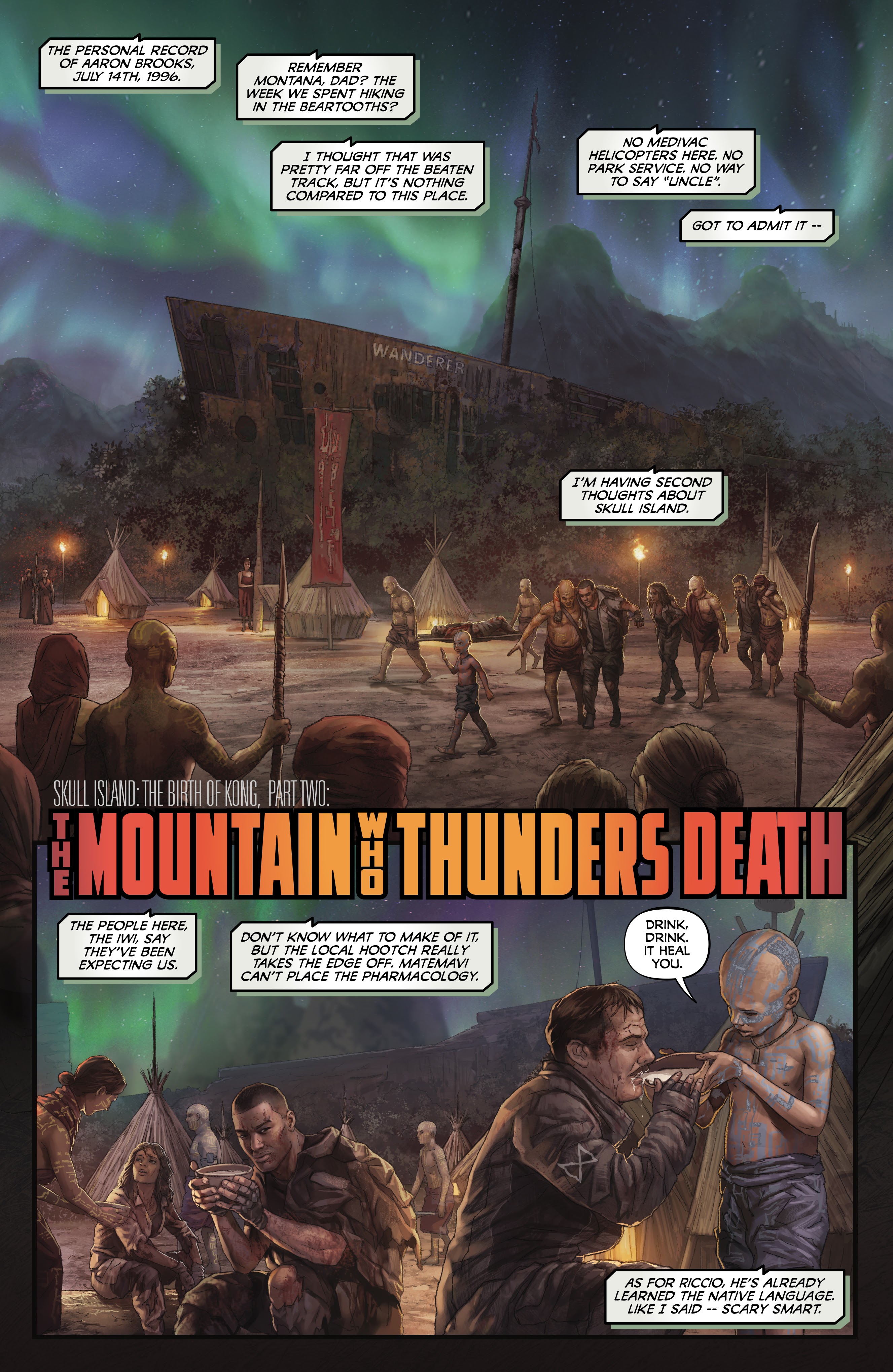 Read online Skull Island: The Birth of Kong comic -  Issue # _TPB - 25