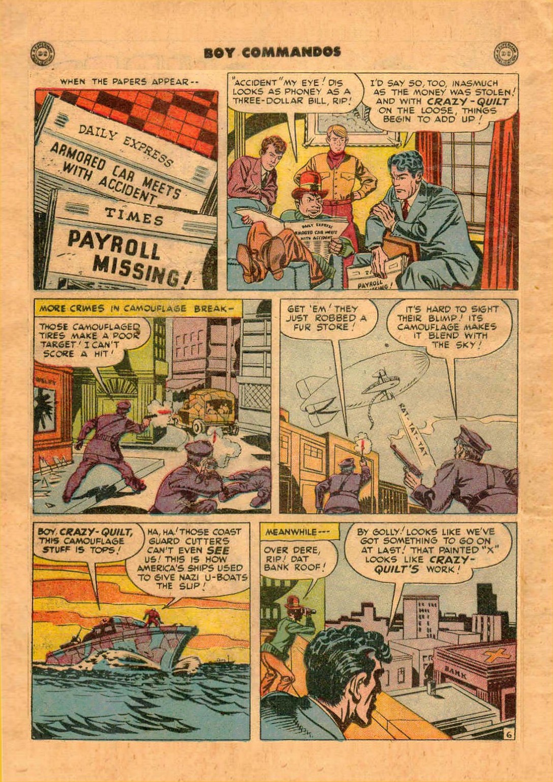 Read online Boy Commandos comic -  Issue #24 - 8