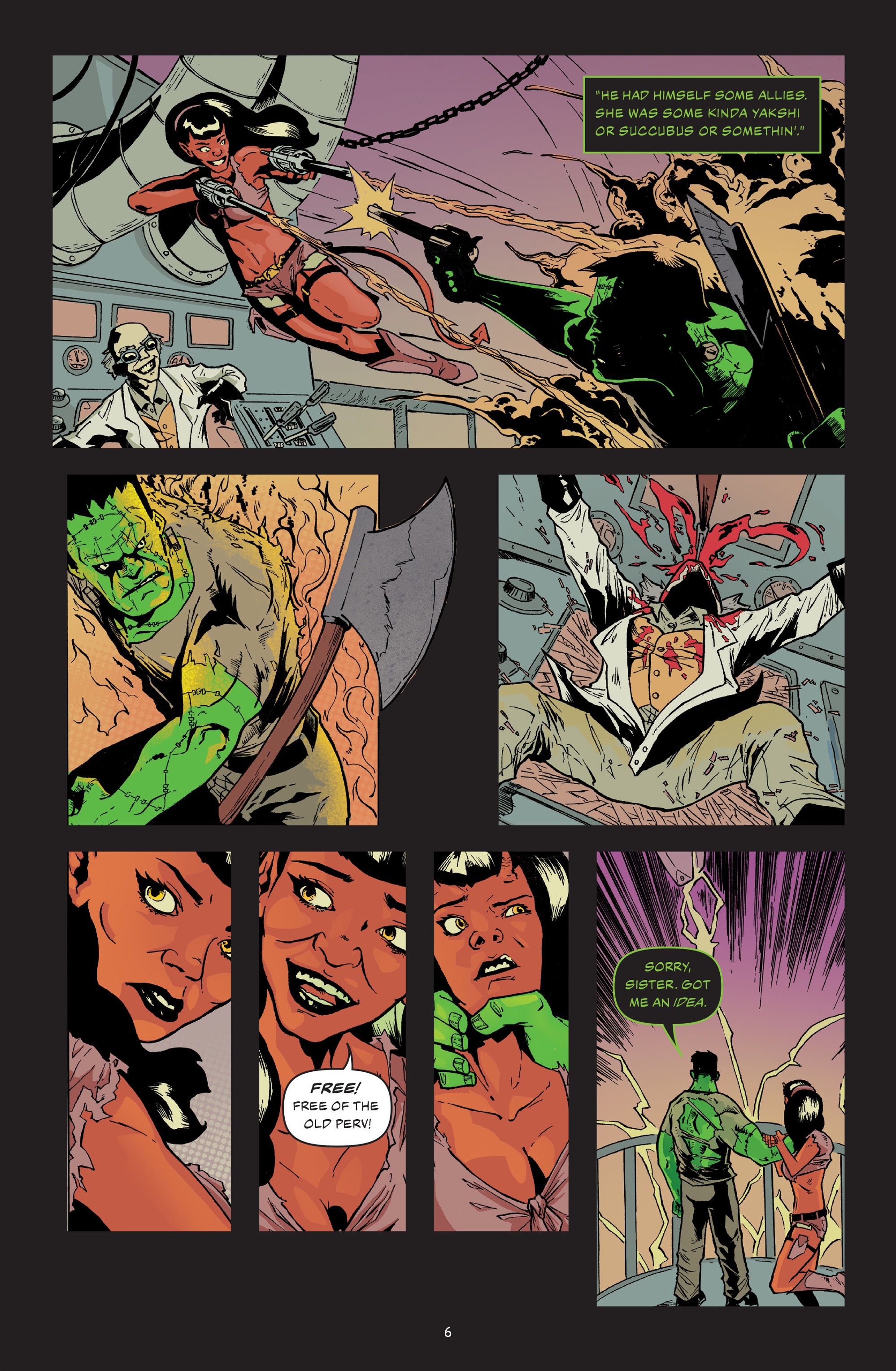 Read online Unmasked: Caddy Full of Blood comic -  Issue # Full - 8