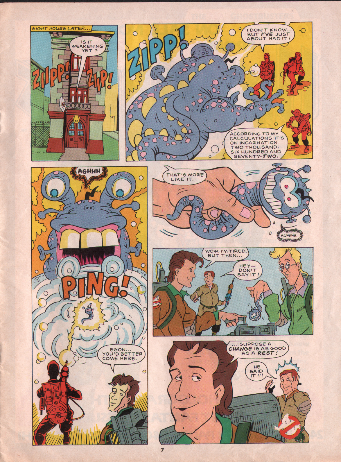 Read online The Real Ghostbusters comic -  Issue #2 - 7