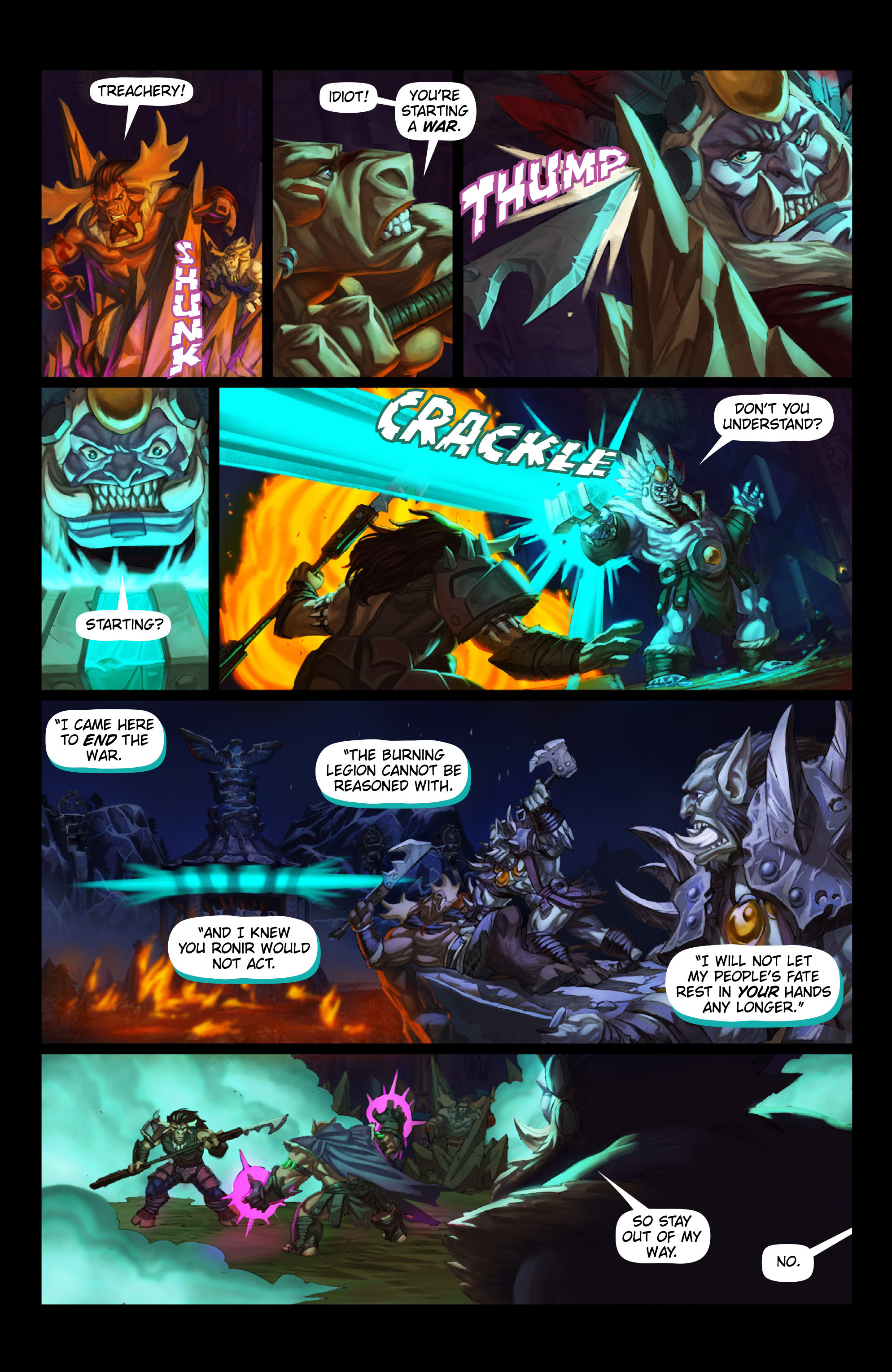 Read online World of Warcraft: Legion comic -  Issue #3 - 8