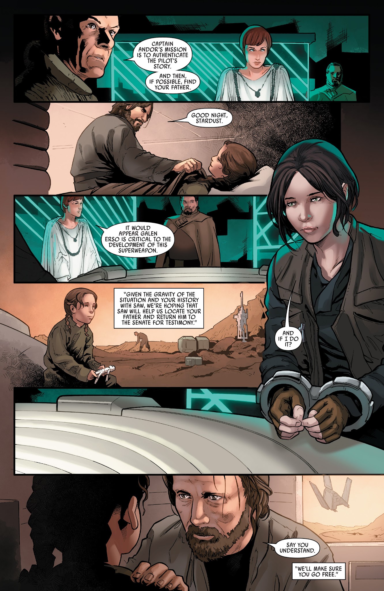 Read online Star Wars: Rogue One Adaptation comic -  Issue # _TPB - 28