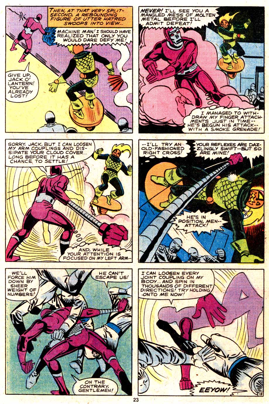 Read online Machine Man (1978) comic -  Issue #19 - 19