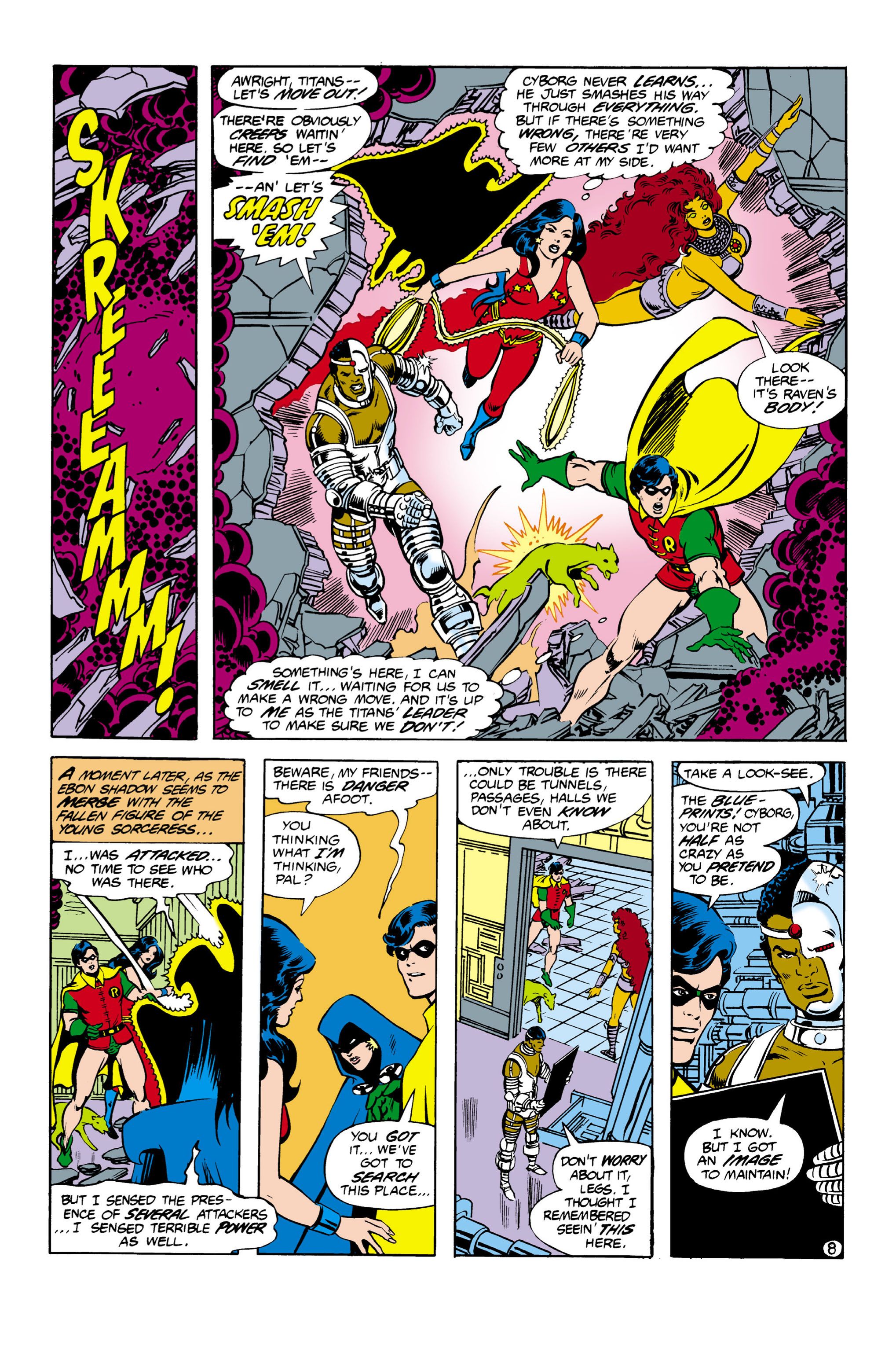 Read online The New Teen Titans (1980) comic -  Issue #7 - 9
