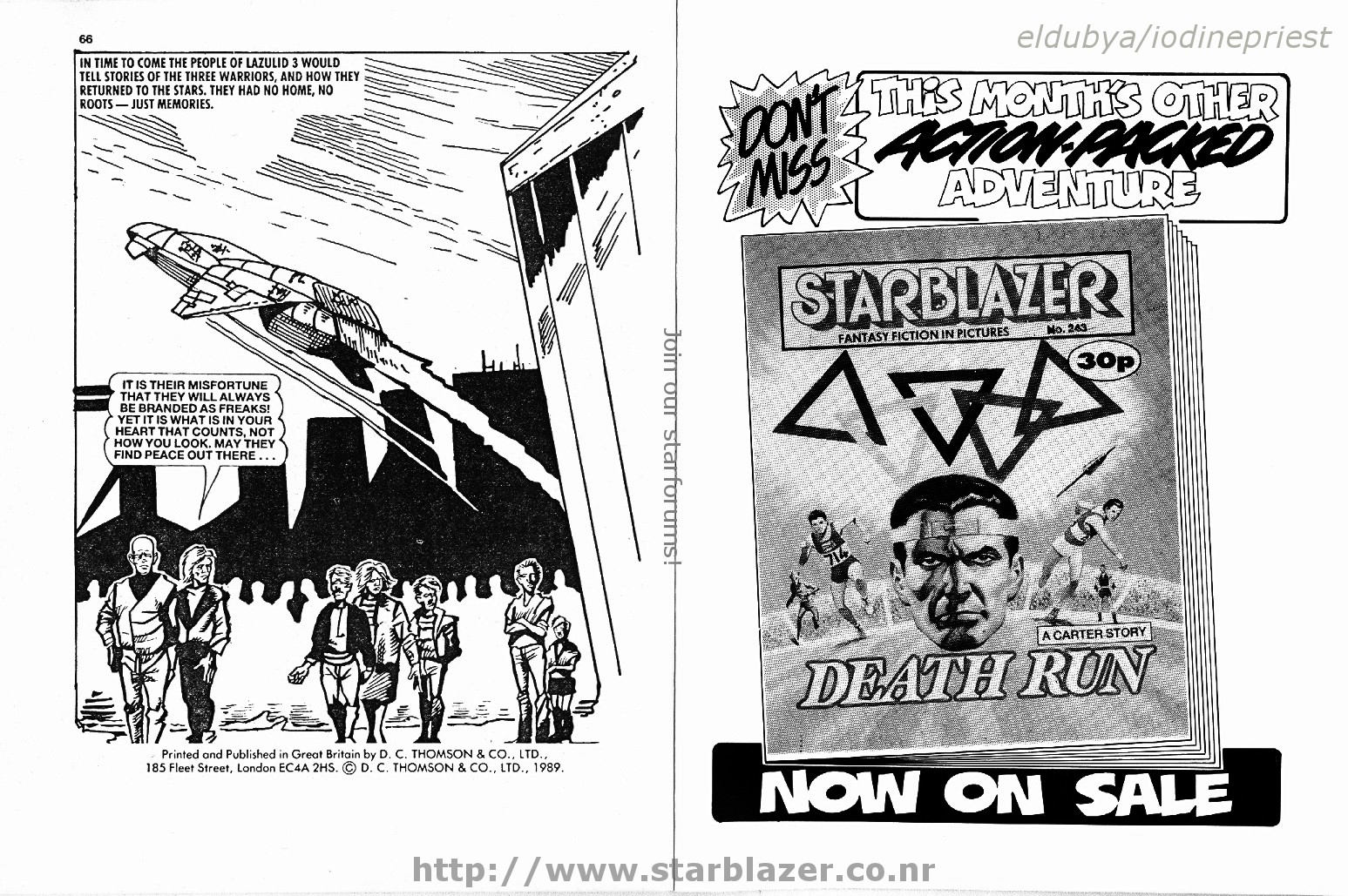 Read online Starblazer comic -  Issue #242 - 35