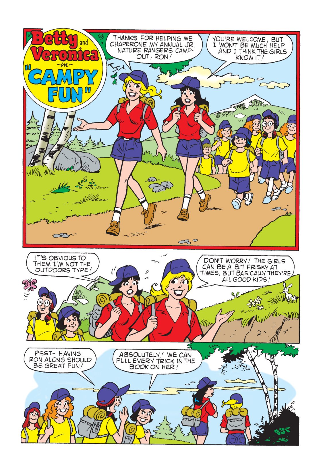 Read online Archie's Camp Tales comic -  Issue # TPB - 36
