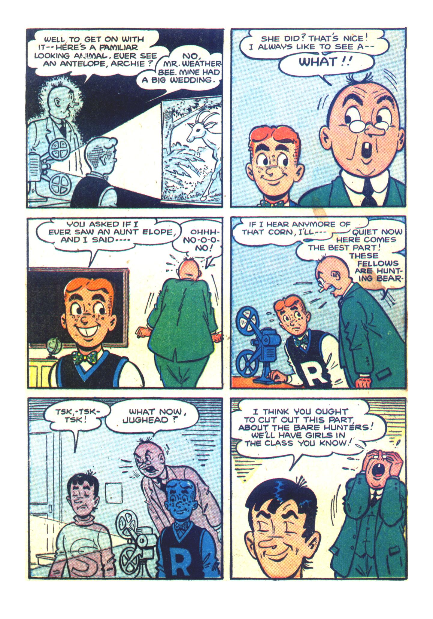 Read online Archie's Pal Jughead Annual comic -  Issue #1 - 54