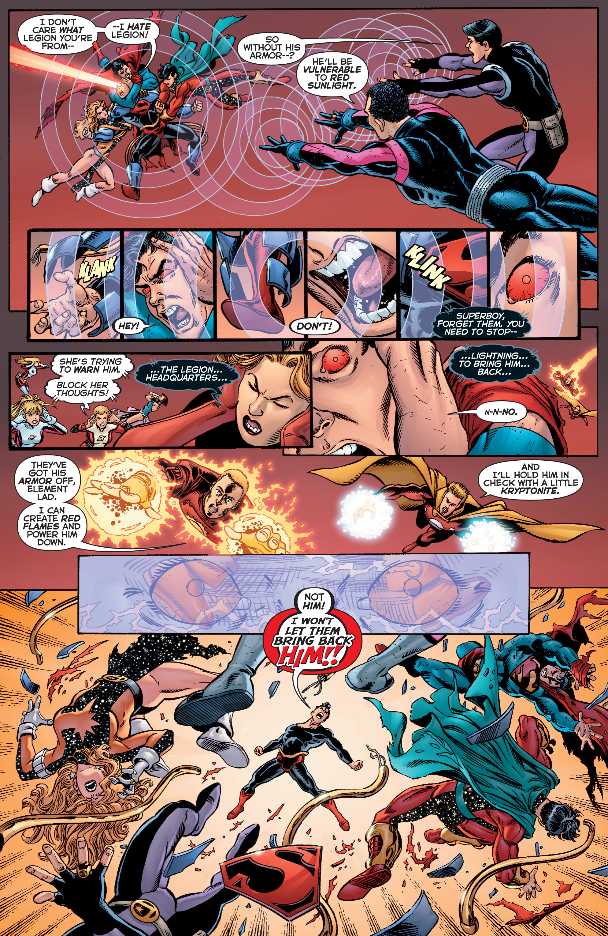 Read online Final Crisis: Legion of Three Worlds comic -  Issue #3 - 22