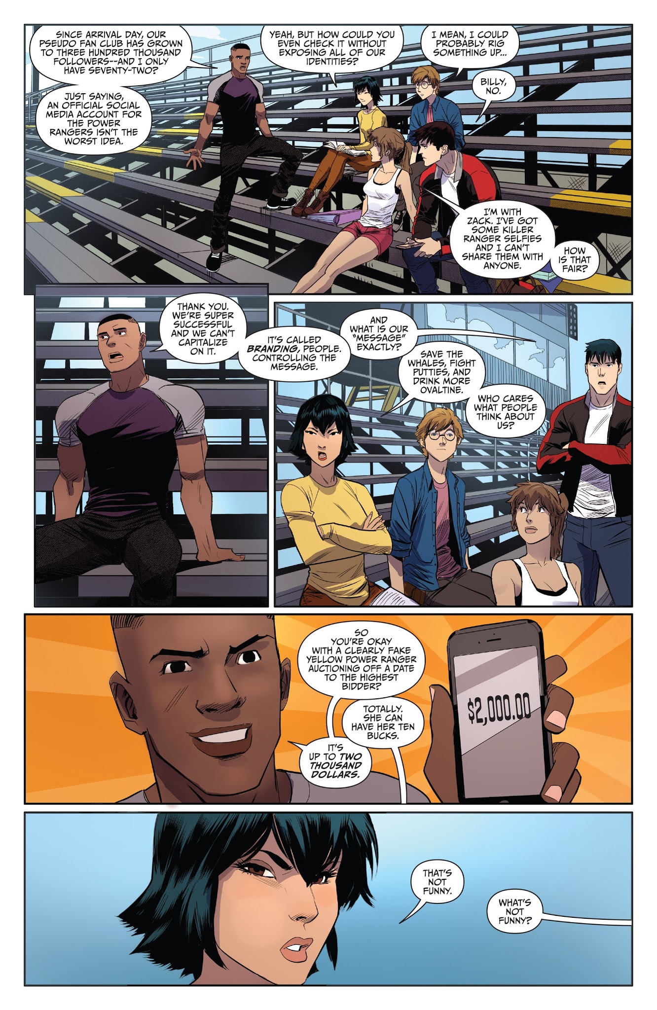 Read online Saban's Go Go Power Rangers comic -  Issue #3 - 6