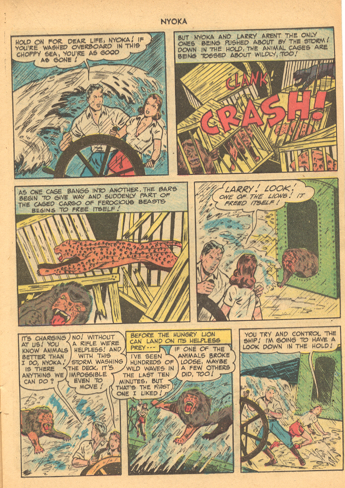 Read online Nyoka the Jungle Girl (1945) comic -  Issue #31 - 17