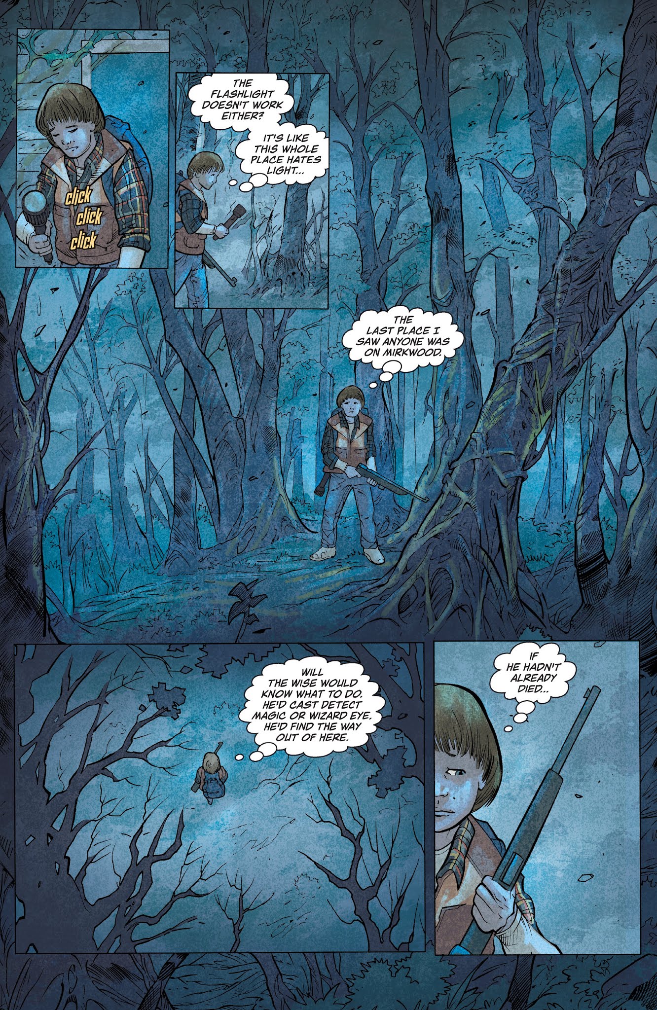 Read online Stranger Things comic -  Issue #1 - 14