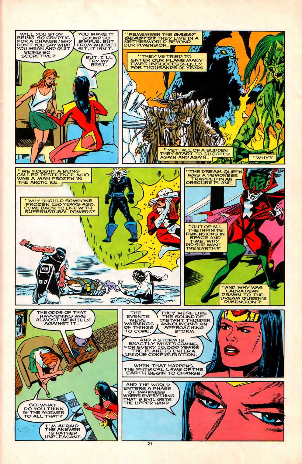 Read online Alpha Flight (1983) comic -  Issue #71 - 23