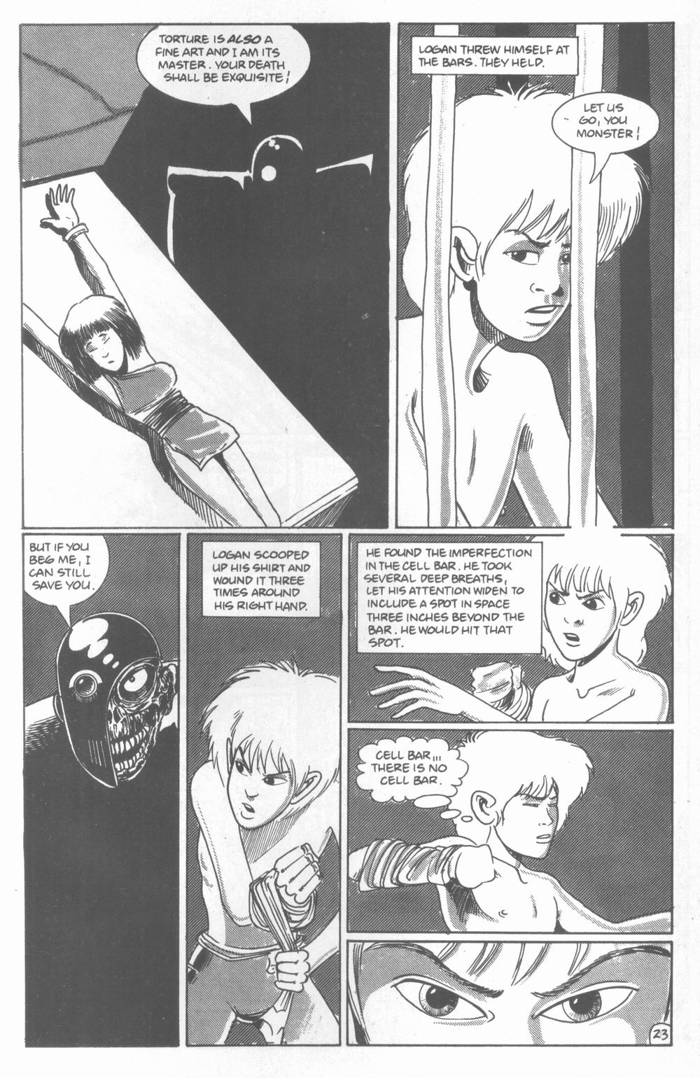 Read online Logan's Run (1990) comic -  Issue #3 - 25