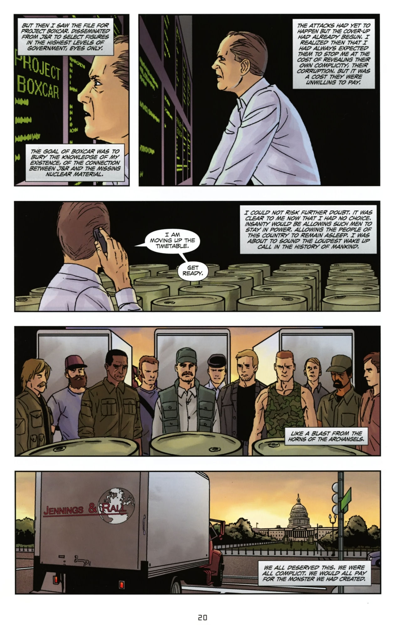 Read online Jericho comic -  Issue #4 - 23