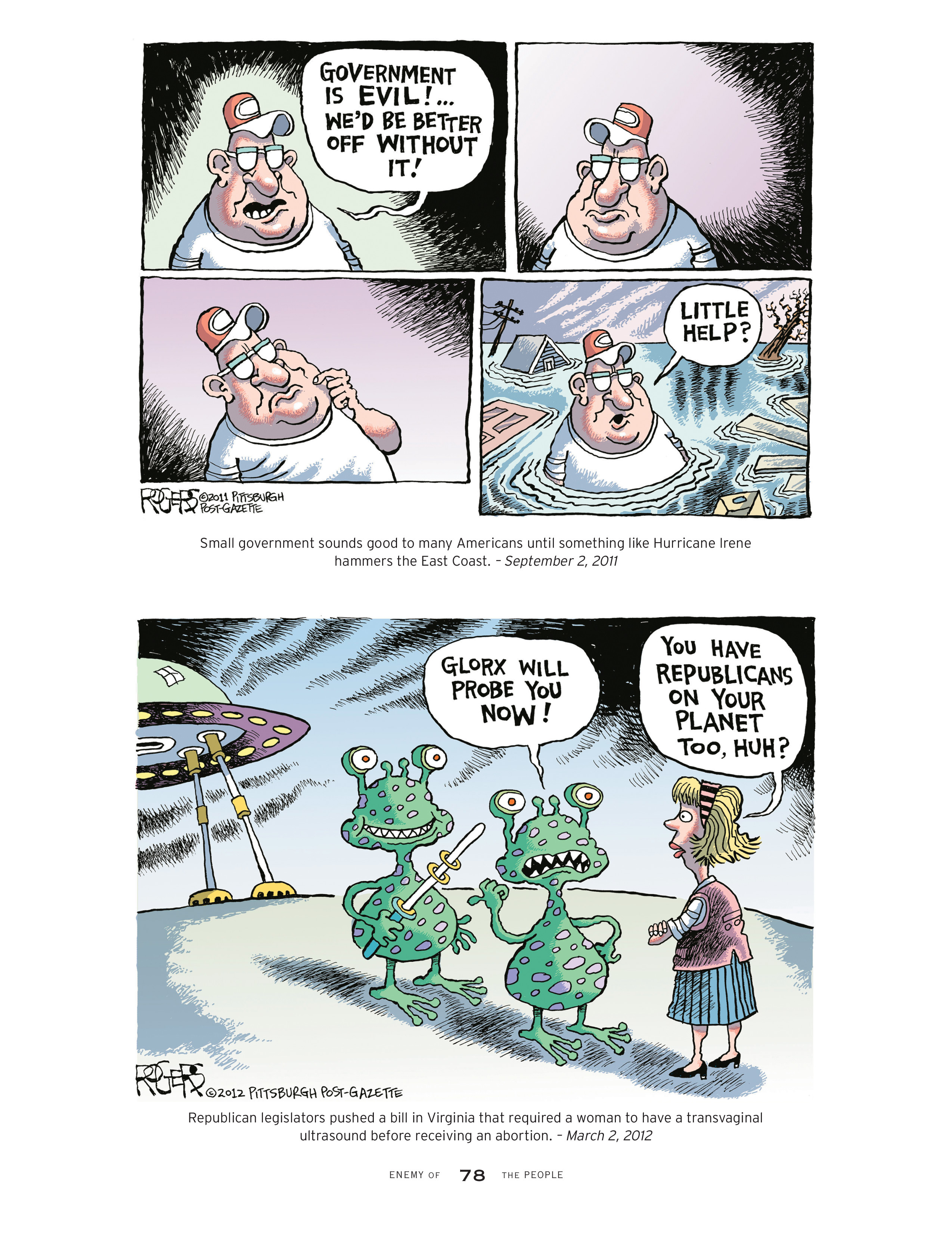 Read online Enemy of the People: A Cartoonist's Journey comic -  Issue # TPB (Part 1) - 83