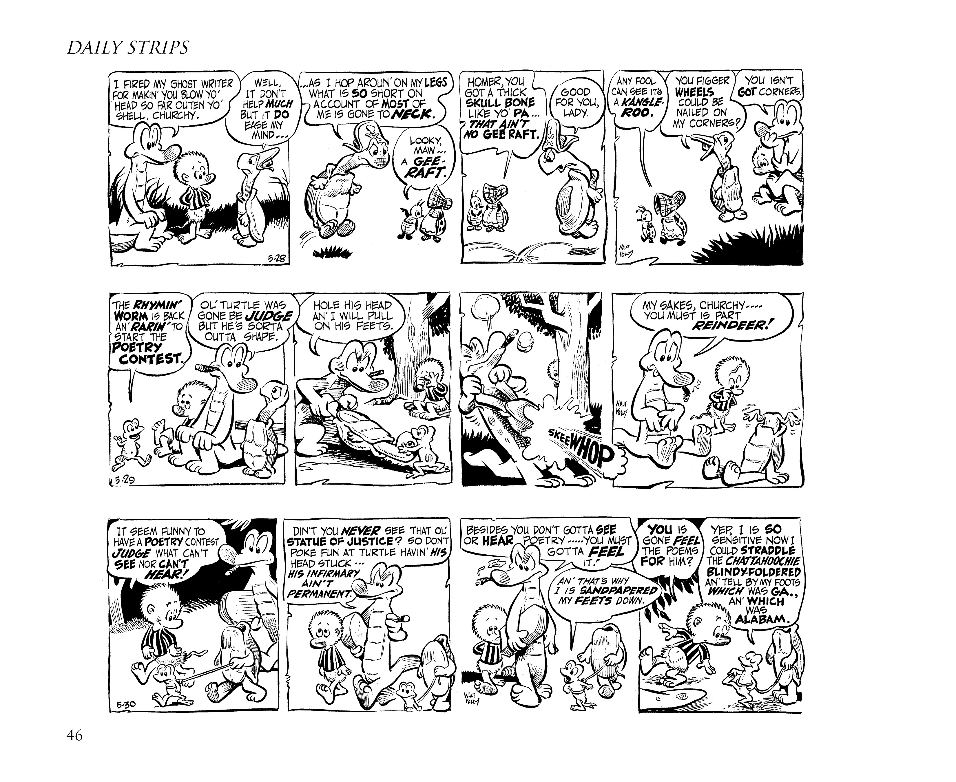 Read online Pogo by Walt Kelly: The Complete Syndicated Comic Strips comic -  Issue # TPB 2 (Part 1) - 64