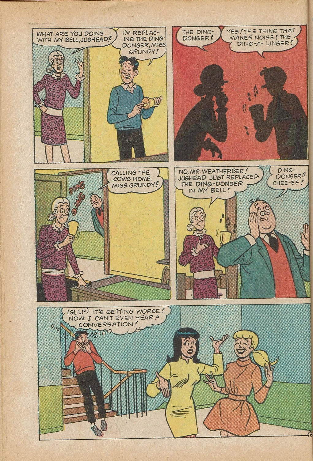 Read online Reggie and Me (1966) comic -  Issue #36 - 29