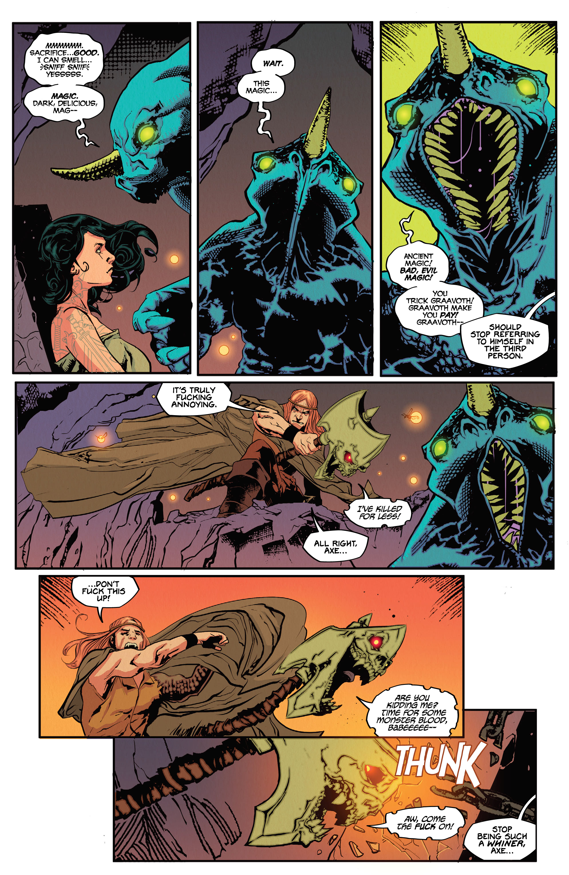 Read online Barbaric Hell to Pay comic -  Issue #1 - 5