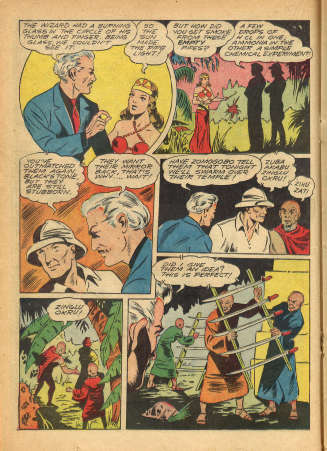 Read online Super-Magician Comics comic -  Issue #6 - 32