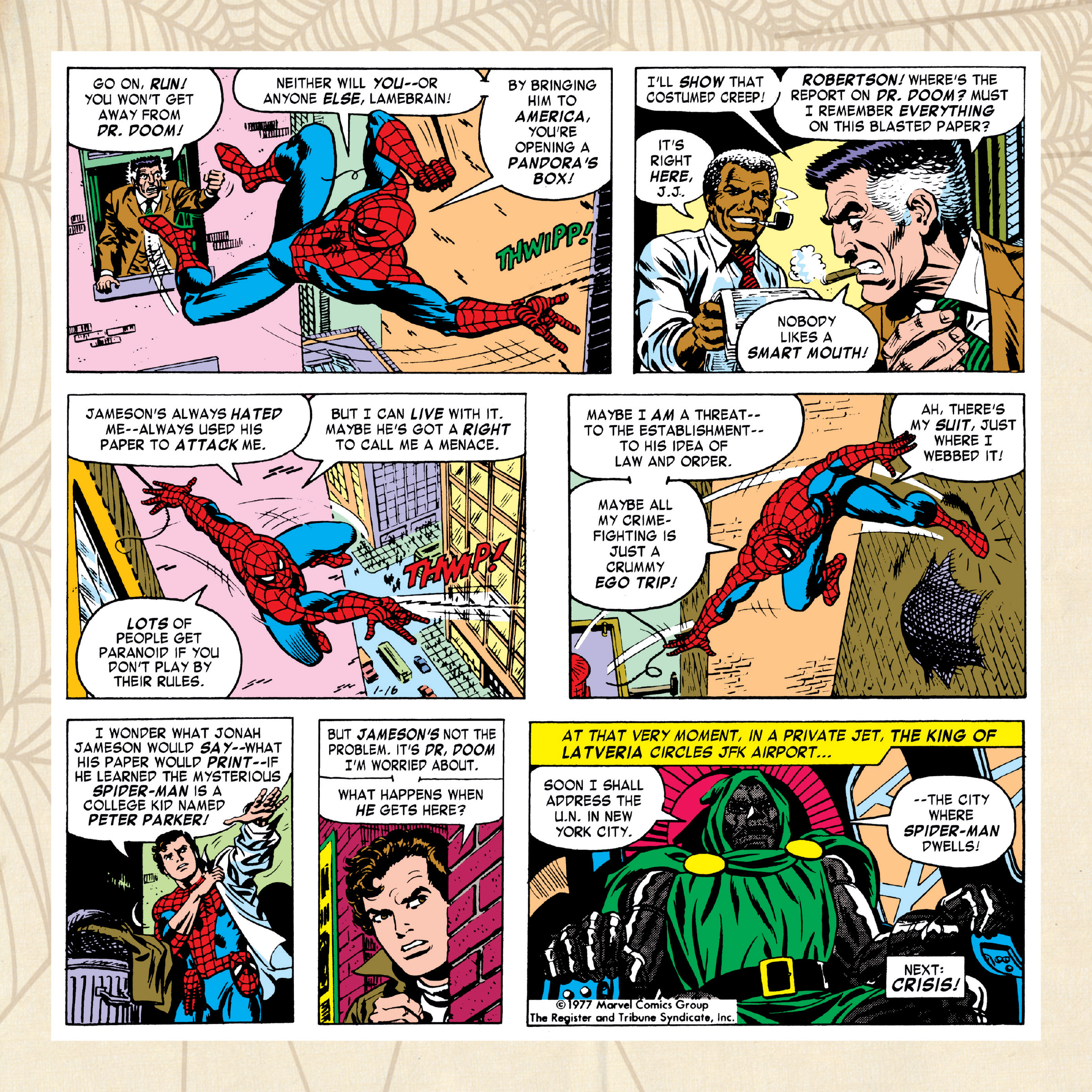 Read online Spider-Man Newspaper Strips comic -  Issue # TPB 1 (Part 1) - 10