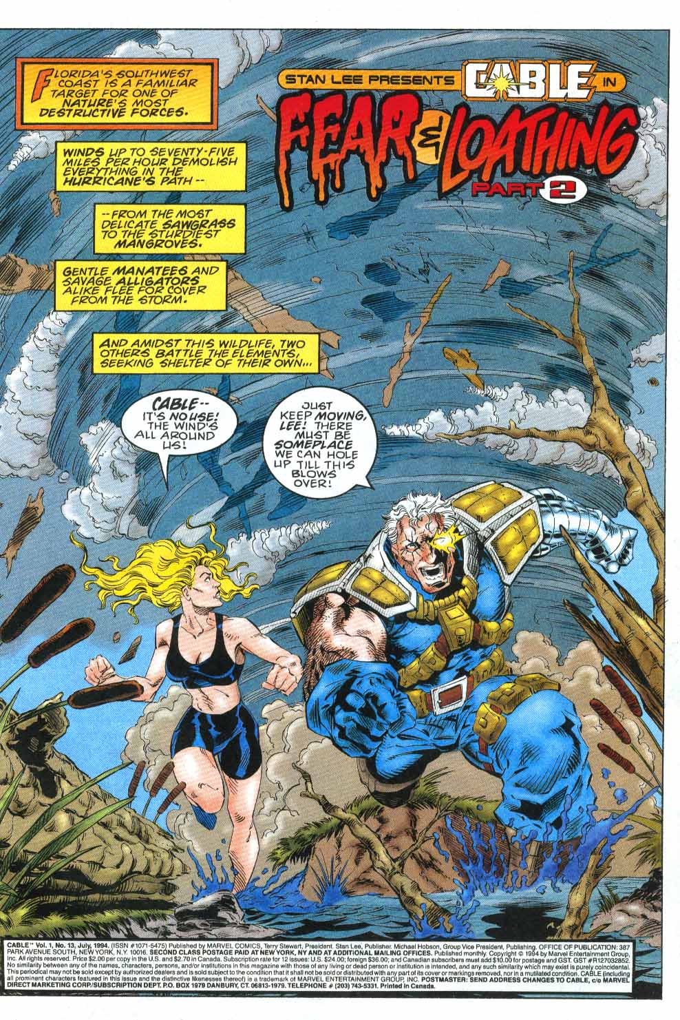 Read online Cable (1993) comic -  Issue #13 - 3