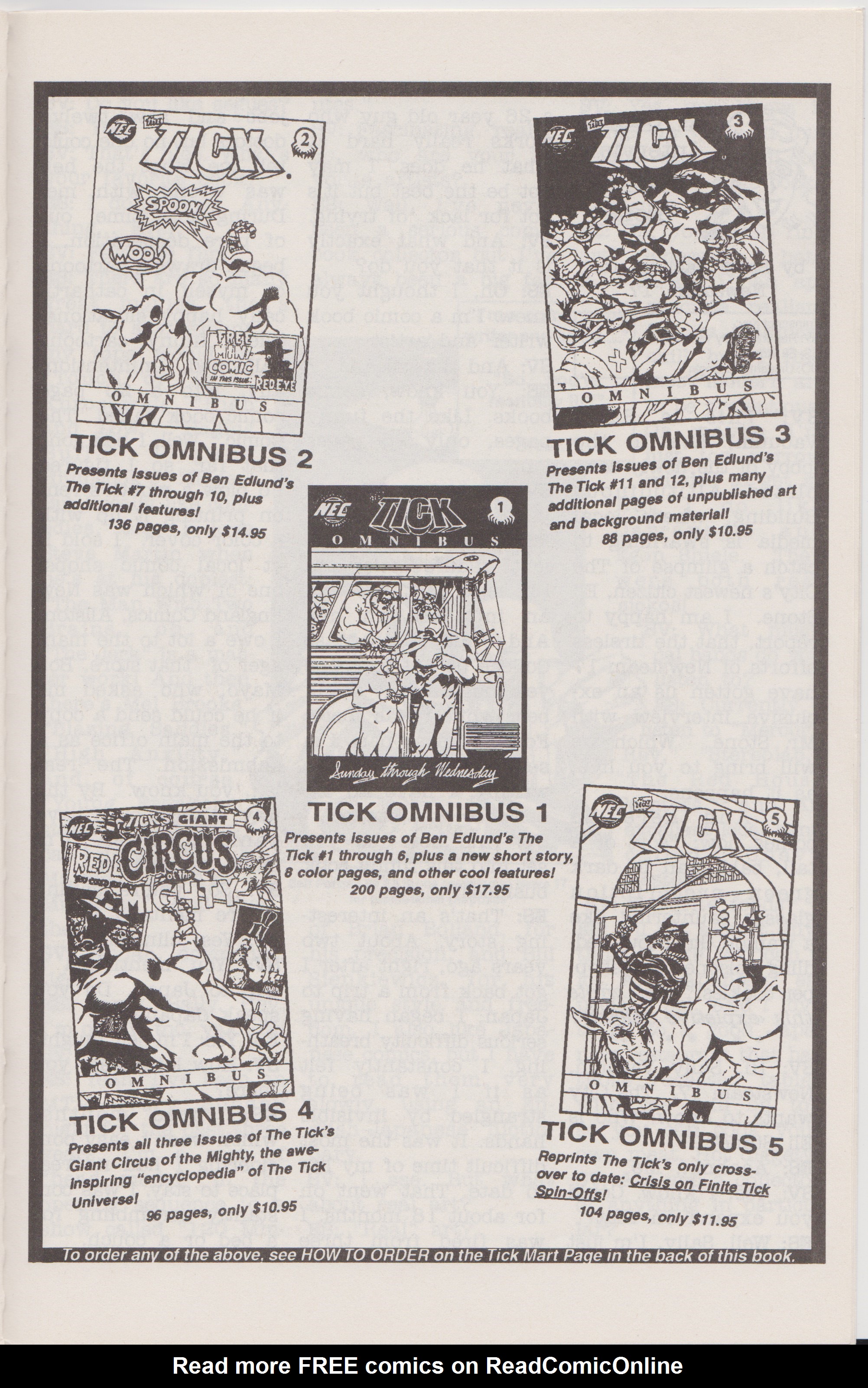 Read online The Tick's Back comic -  Issue # Full - 33