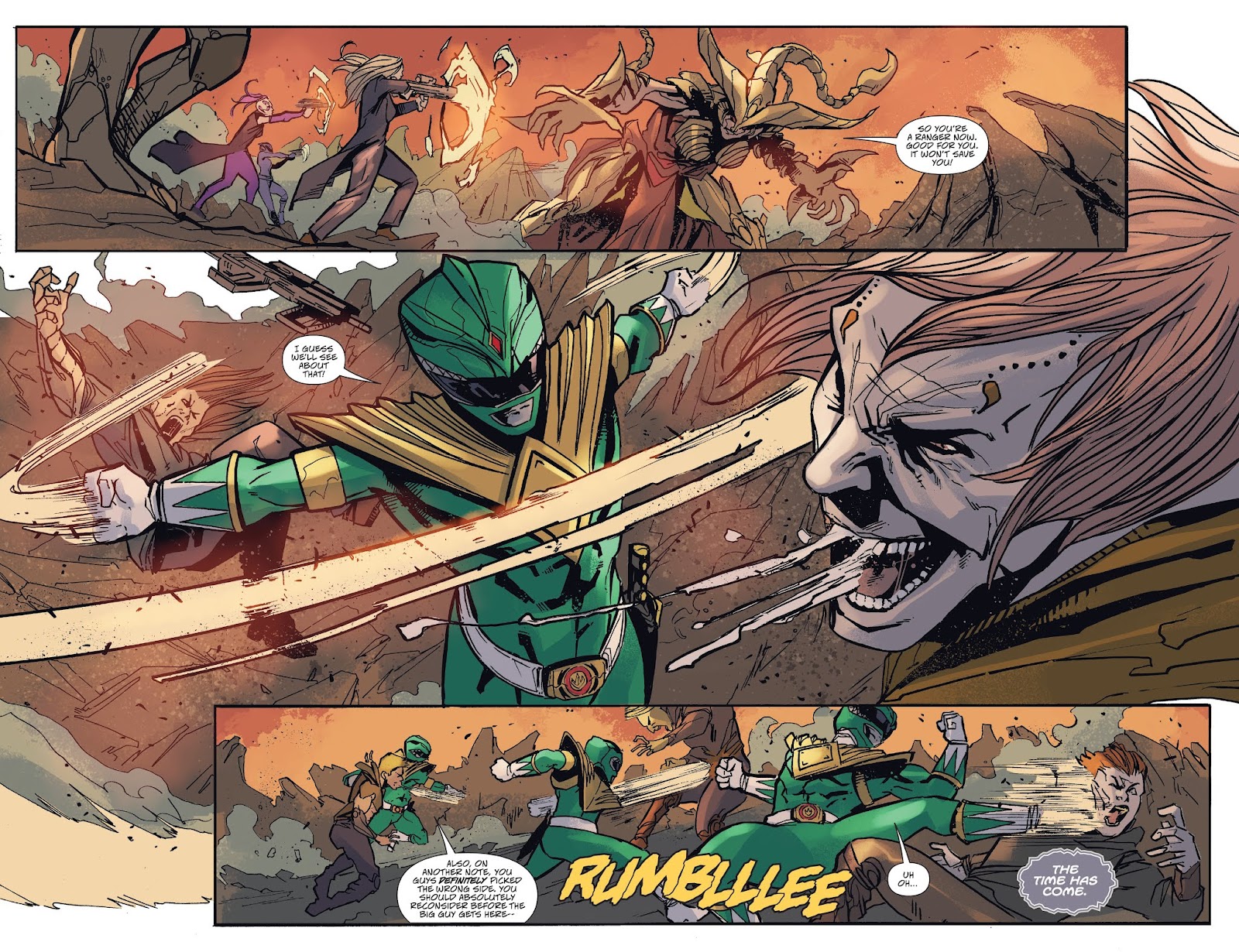 Saban's Power Rangers: Soul of the Dragon issue TPB - Page 88