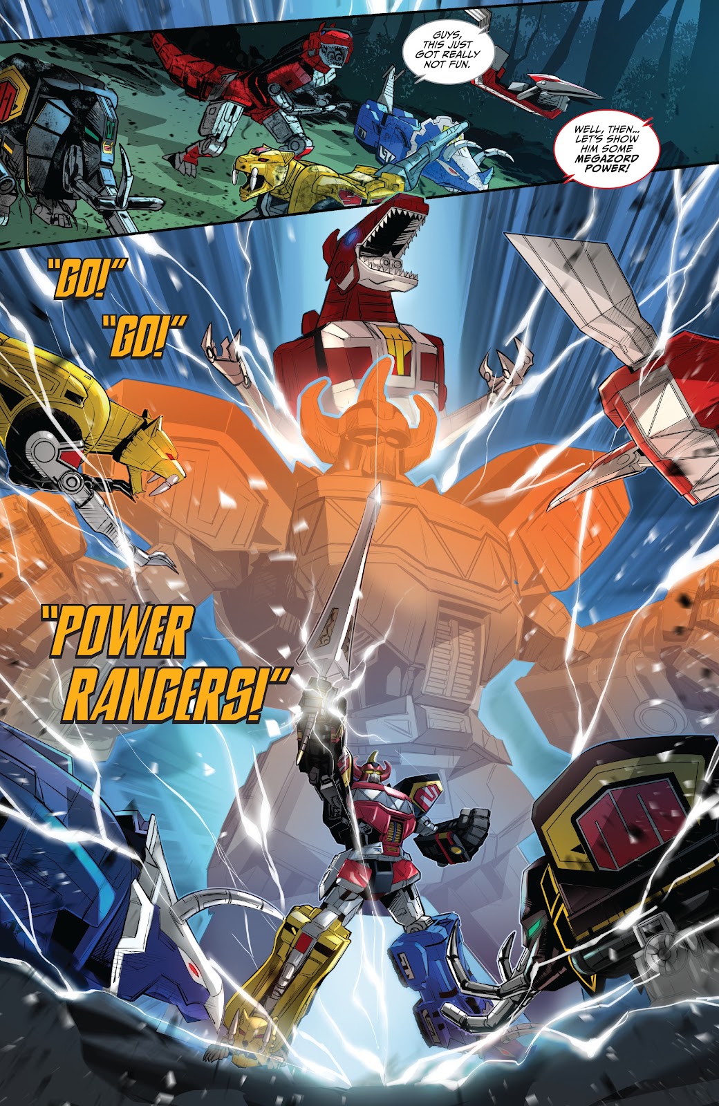 Saban's Go Go Power Rangers: Forever Rangers issue Full - Page 11