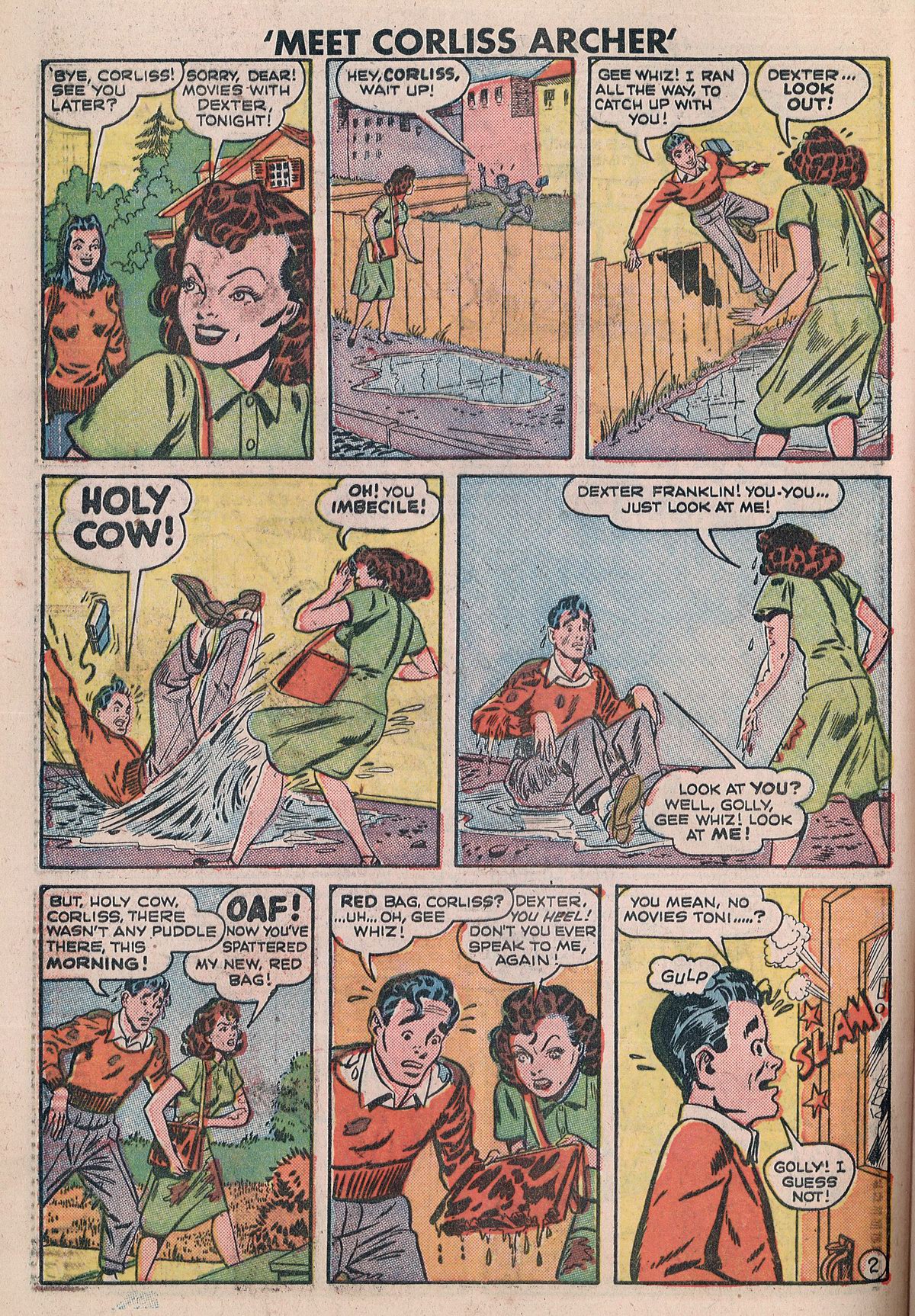 Read online Meet Corliss Archer comic -  Issue #3 - 12