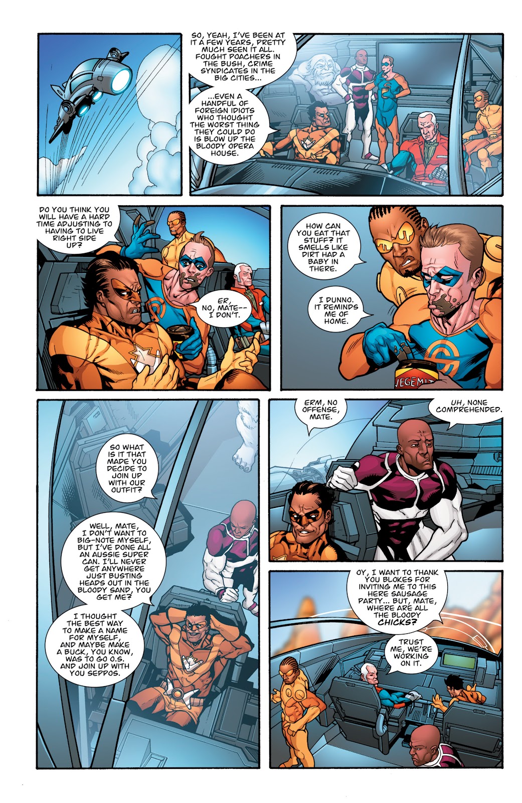 Guarding the Globe (2010) issue TPB - Page 32