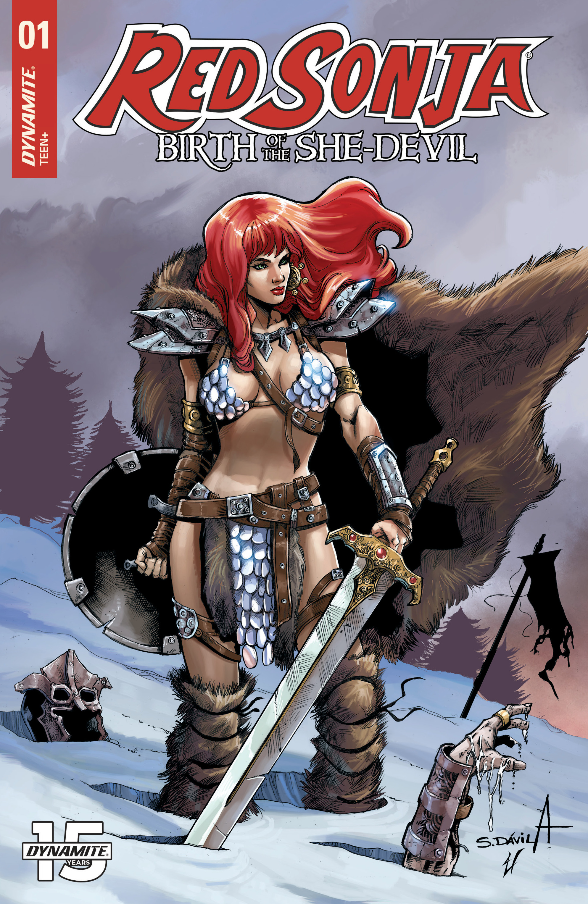 Read online Red Sonja: Birth of the She-Devil comic -  Issue #1 - 2
