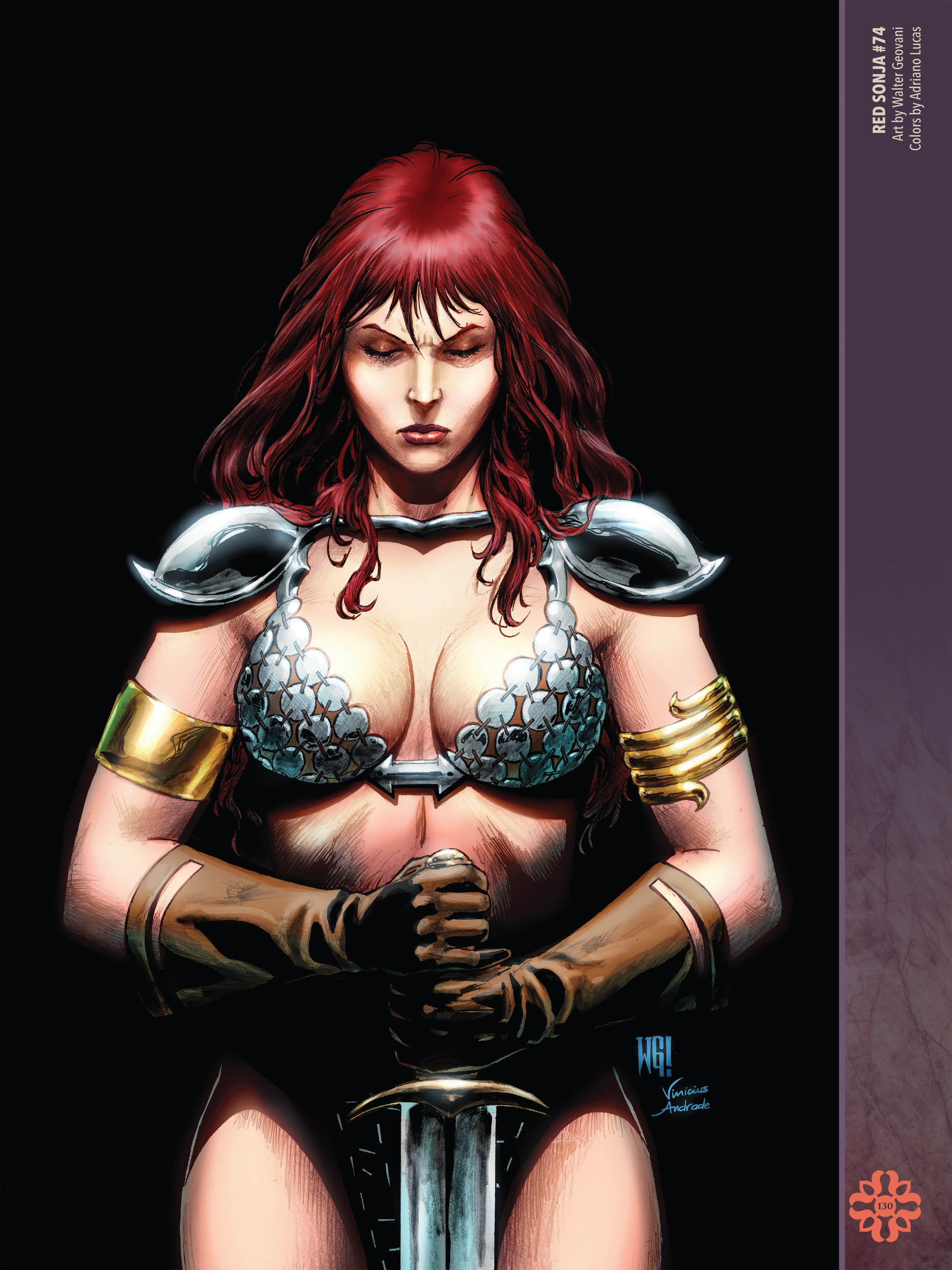 Read online The Art of Red Sonja comic -  Issue # TPB 2 (Part 2) - 31