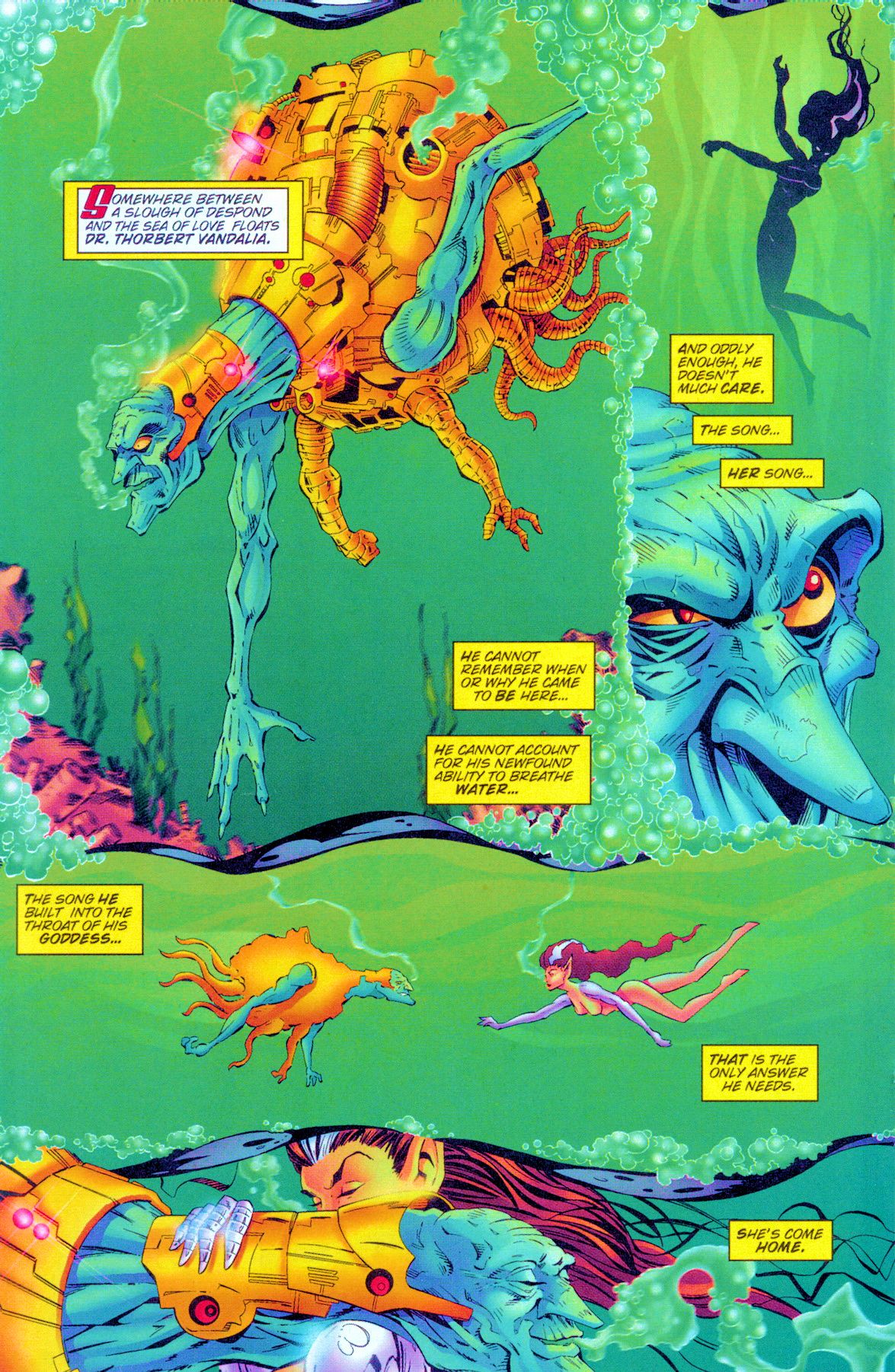 Read online Cybernary comic -  Issue #3 - 16