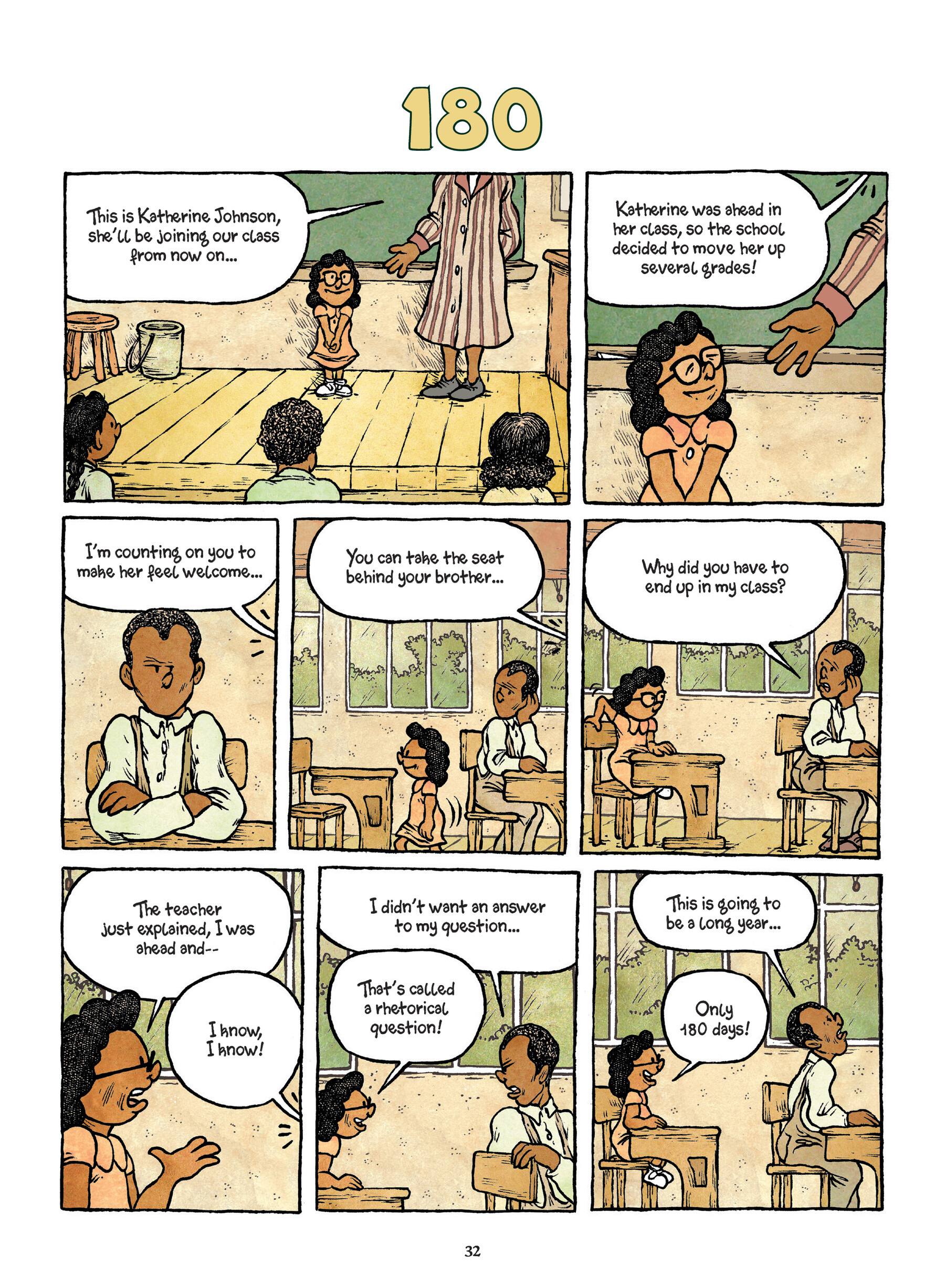 Read online Young Katherine Johnson comic -  Issue # TPB - 33