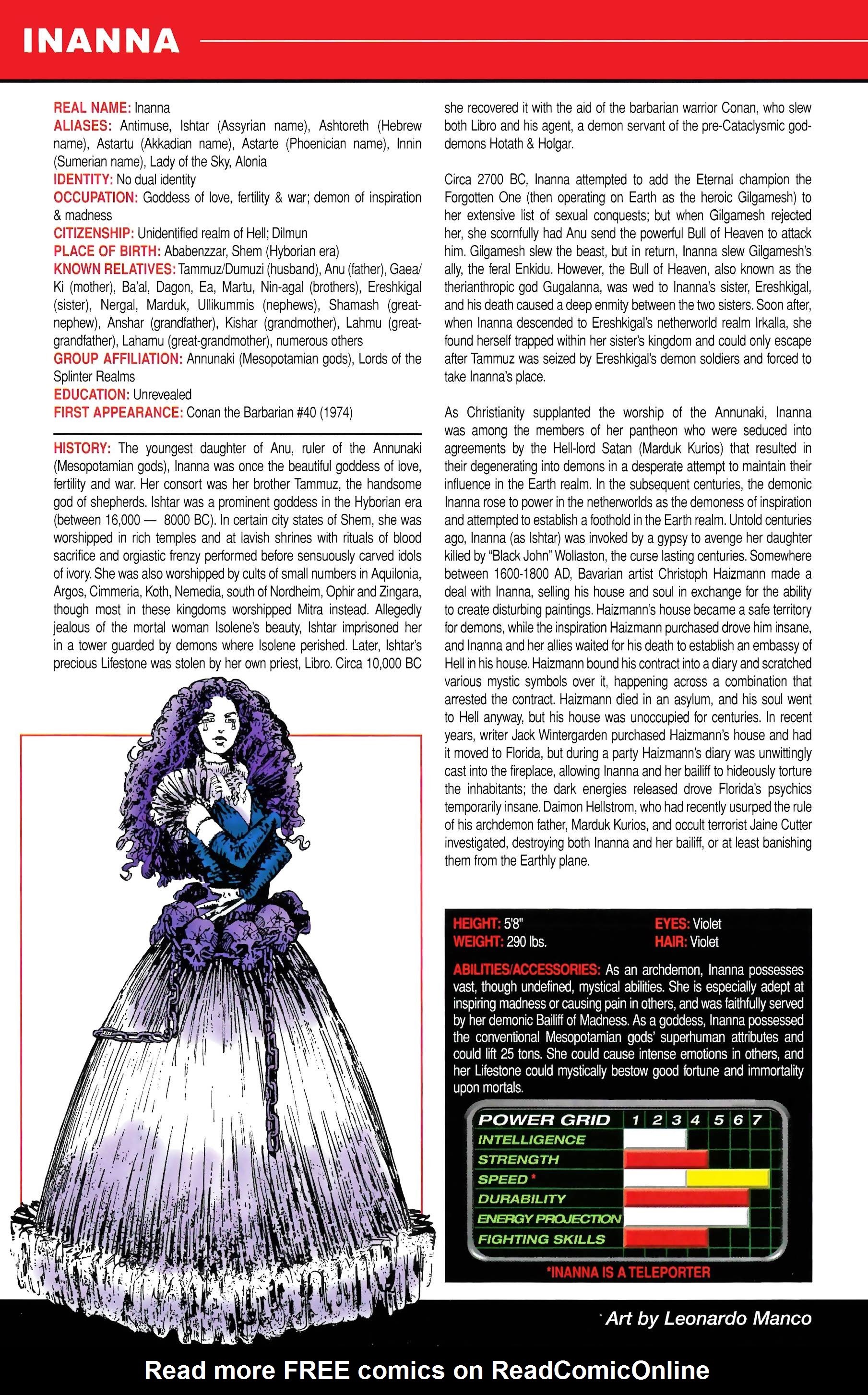 Read online Official Handbook of the Marvel Universe A to Z comic -  Issue # TPB 14 (Part 2) - 16